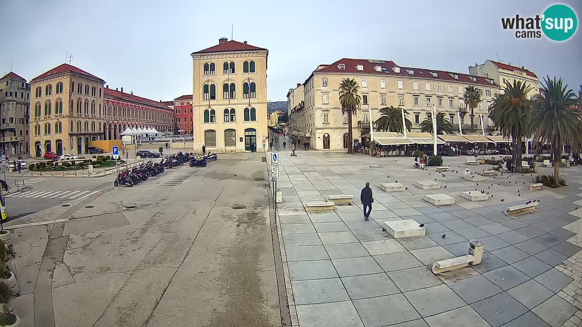 Webcam Spalato Riva – Prokurative | Piazza della Republika
