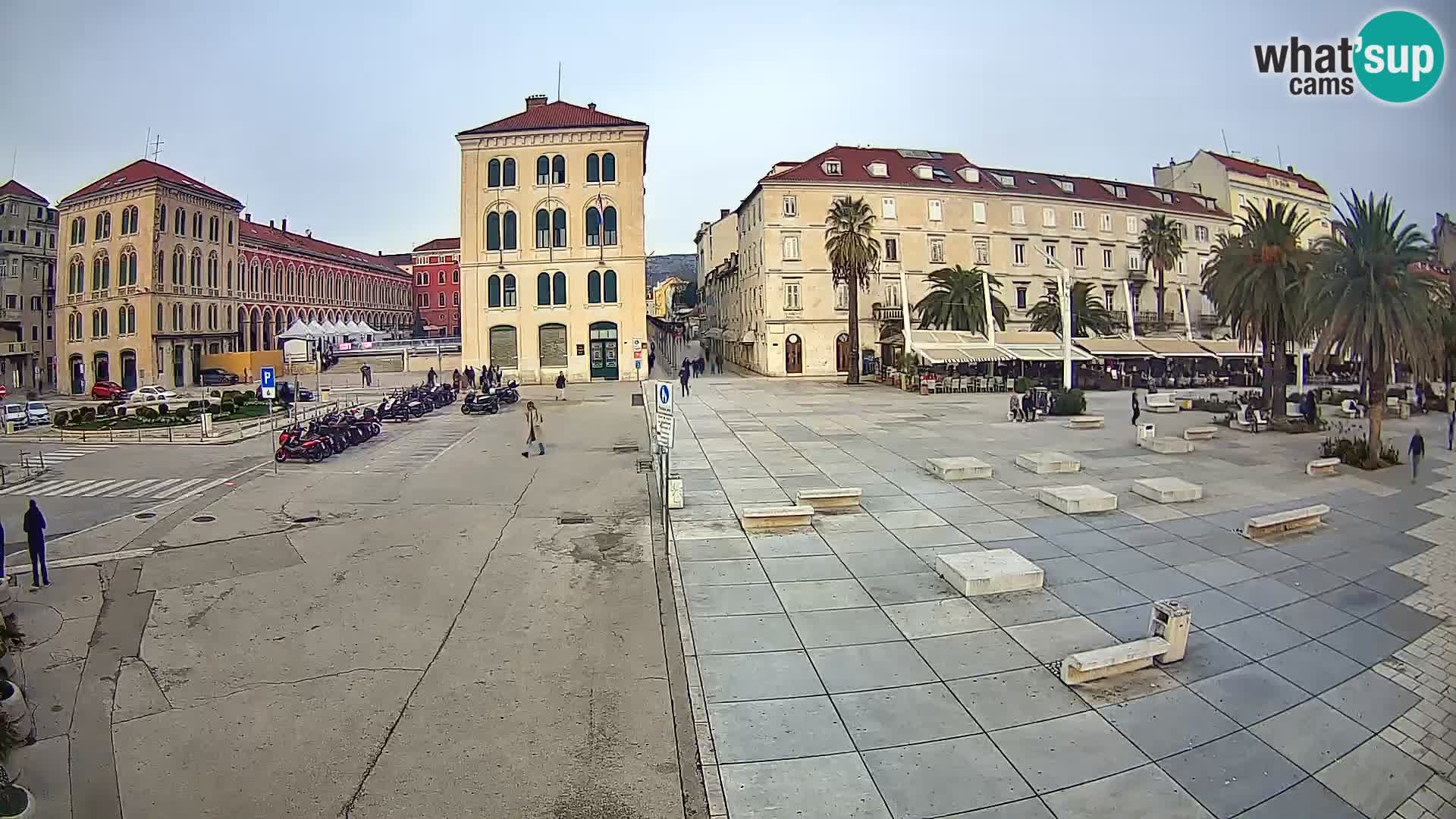 Webcam Split Riva – Prokurative | Trg Republike