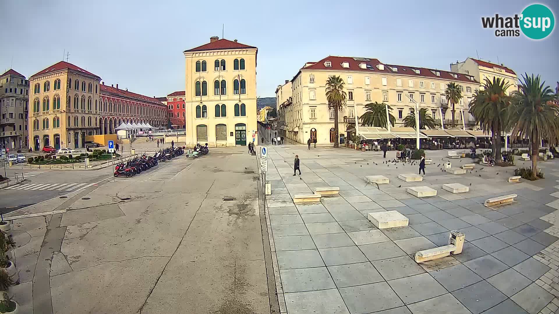 Webcam Split Riva – Prokurative | Trg Republike