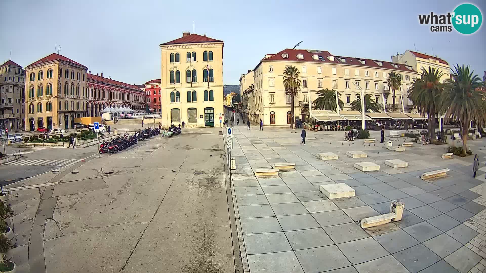 Webcam Split Riva – Prokurative | Plaza de la República