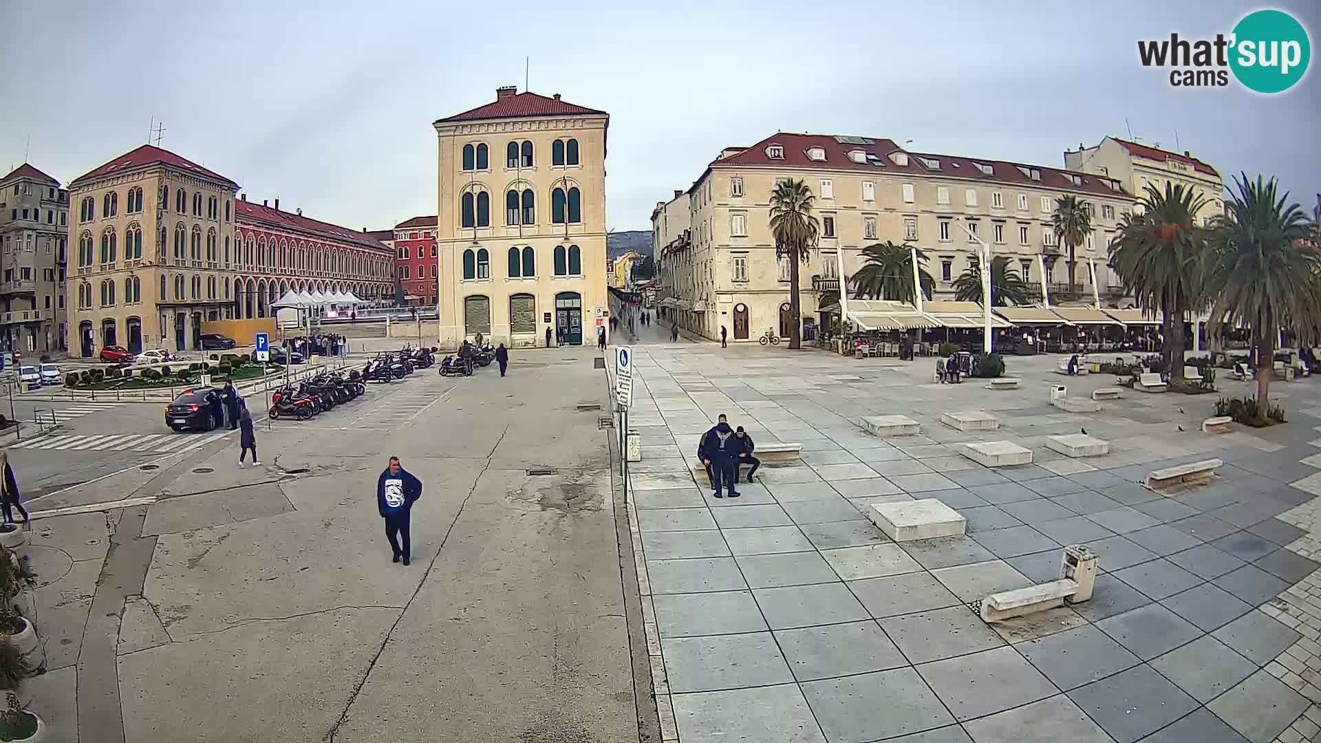 Split kamera Riva – Prokurative | Trg Republike