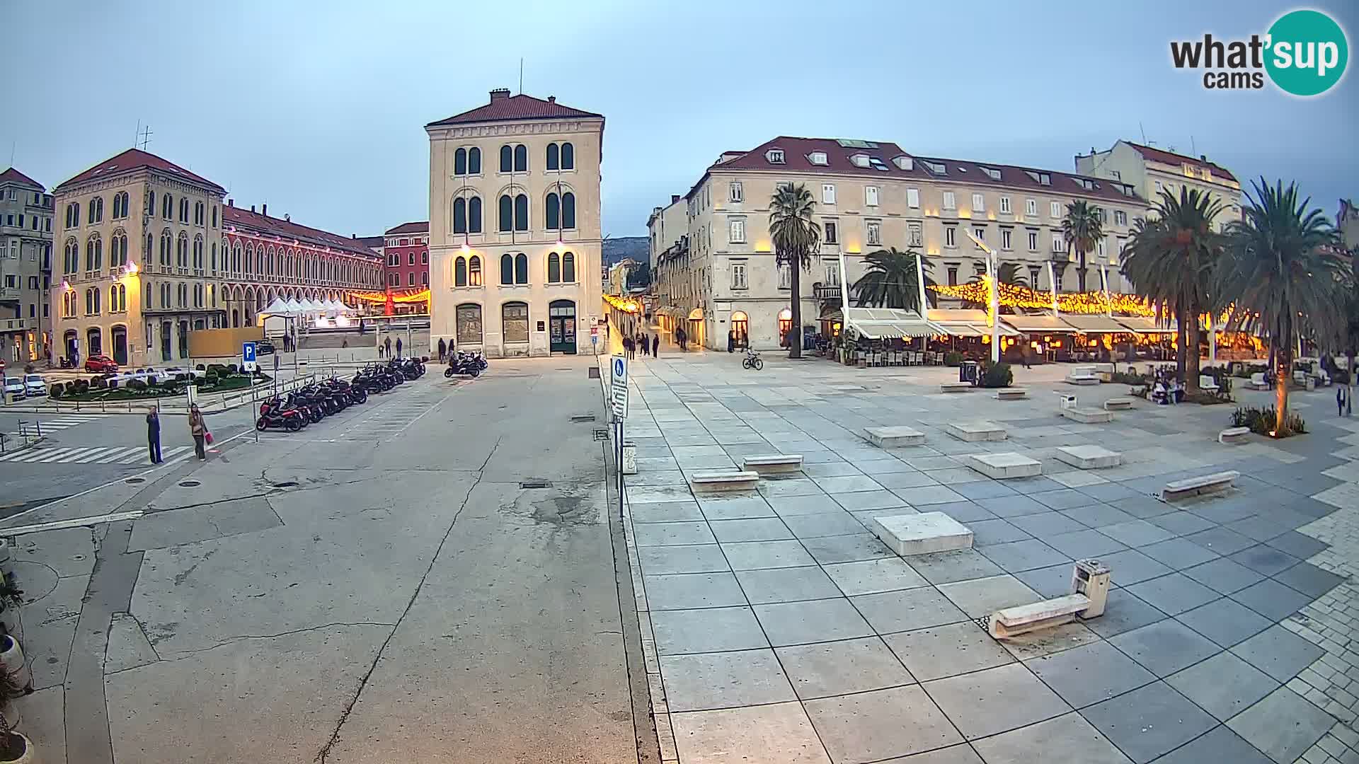 Live kamera Split Riva – Prokurative | Trg Republike