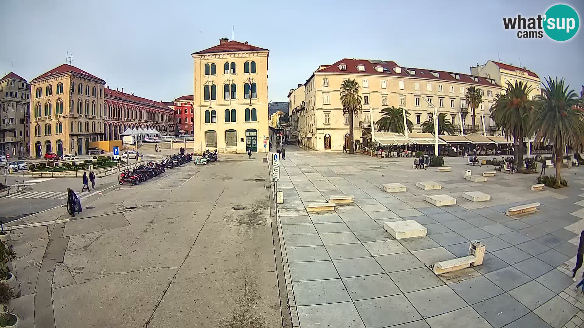 Split kamera Riva – Prokurative | Trg Republike