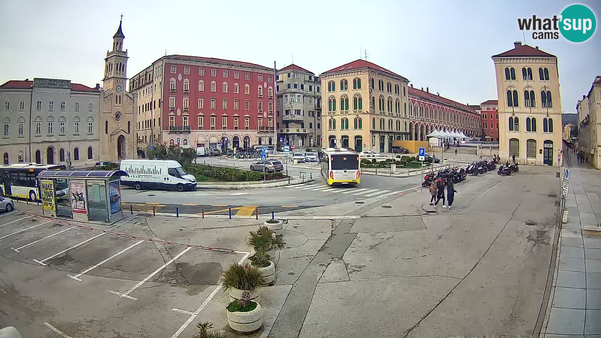 Webcam Split Riva – Prokurative | Trg Republike