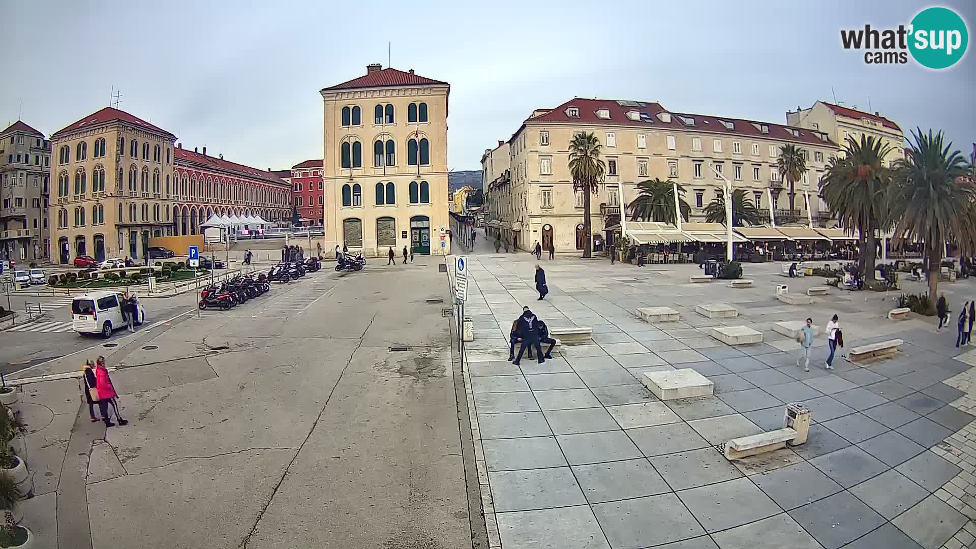 Webcam Split Riva – Prokurative | Trg Republike