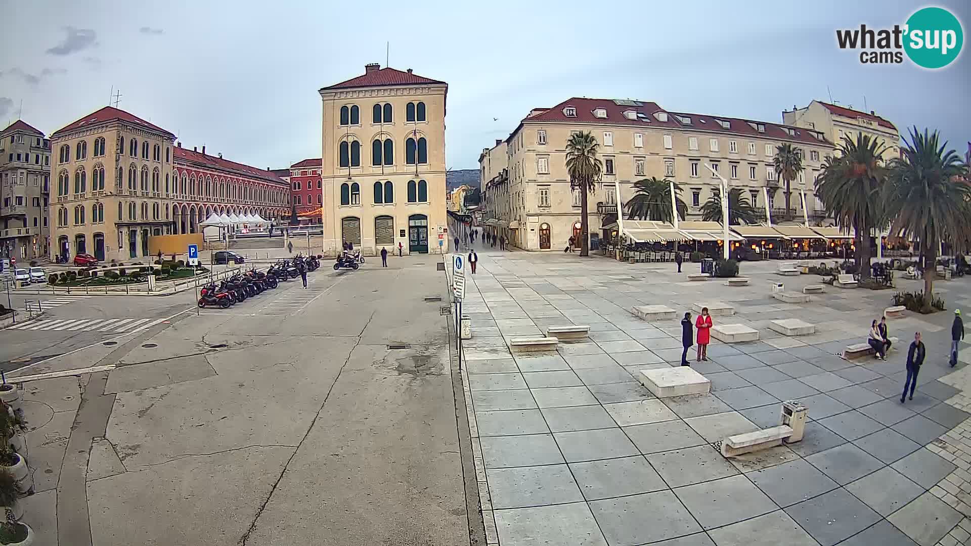 Webcam Spalato Riva – Prokurative | Piazza della Republika