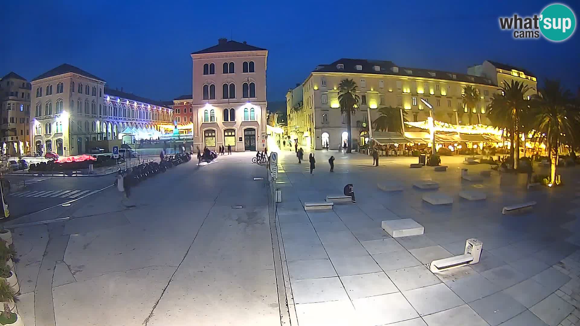 Webcam Spalato Riva – Prokurative | Piazza della Republika