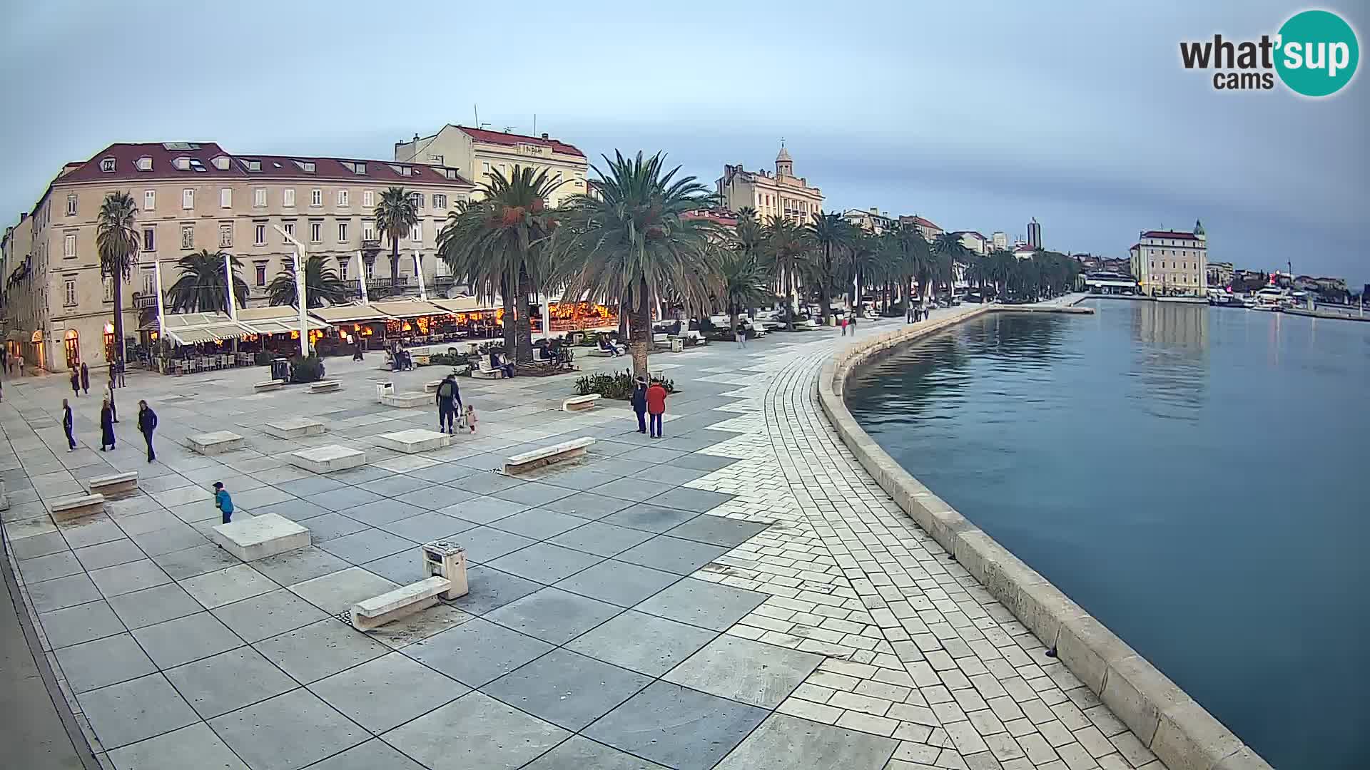 Webcam Split Riva – Prokurative | Trg Republike