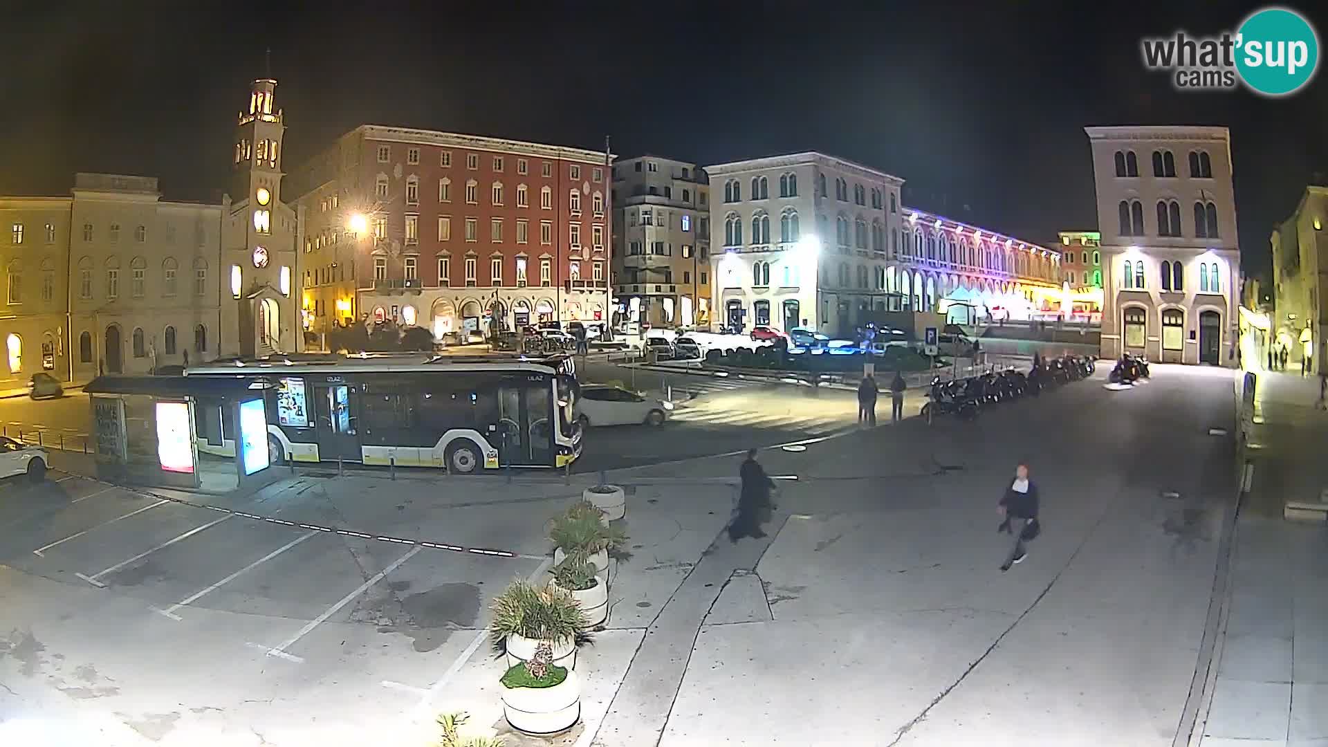 Webcam Split Riva – Prokurative | Plaza de la República