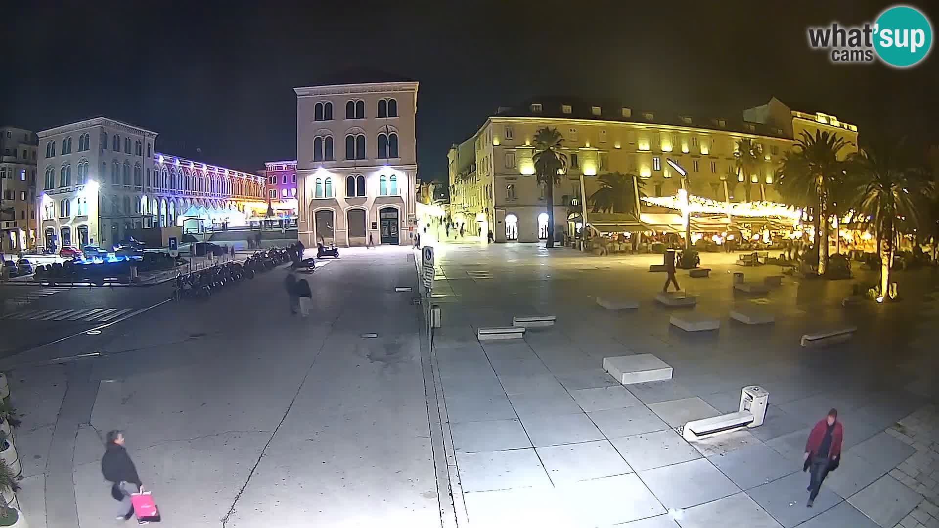 Webcam Split Riva – Prokurative | Trg Republike