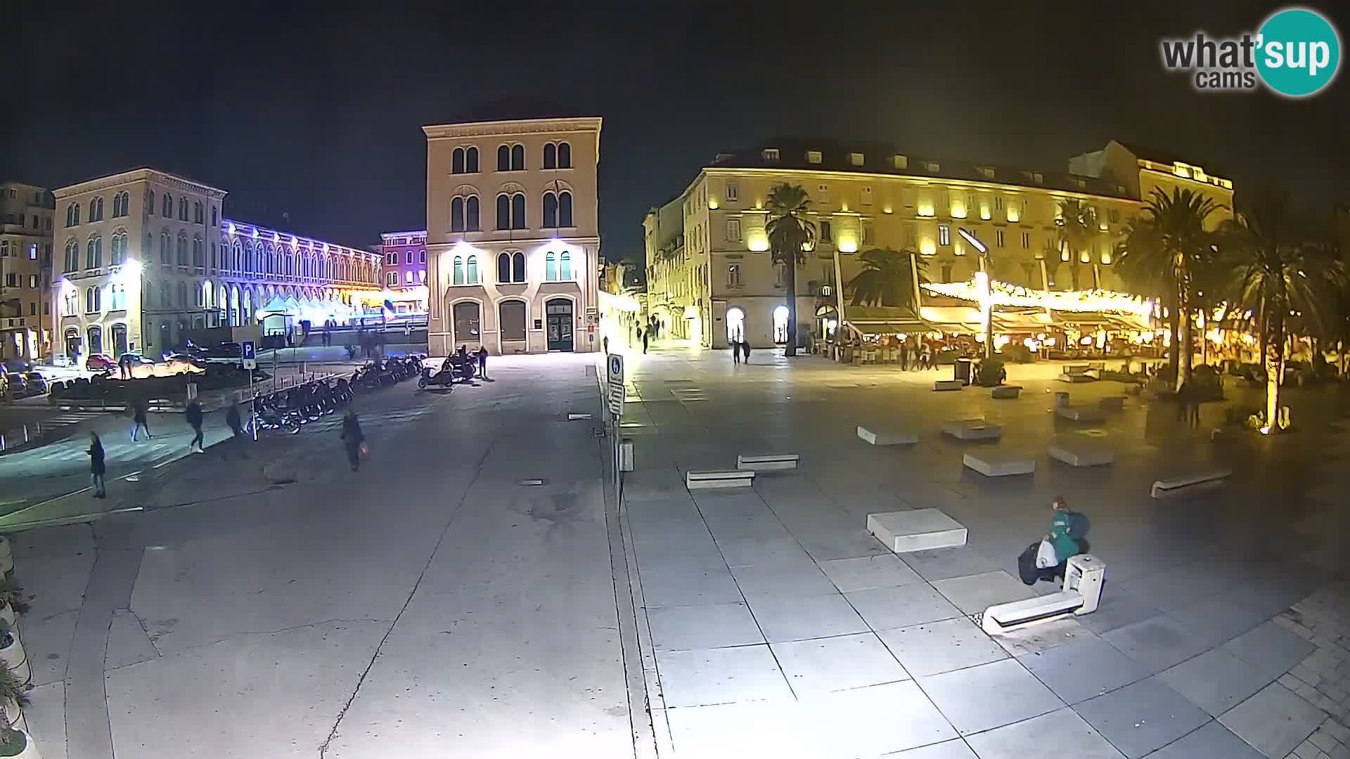 Webcam Split Riva – Prokurative | Trg Republike
