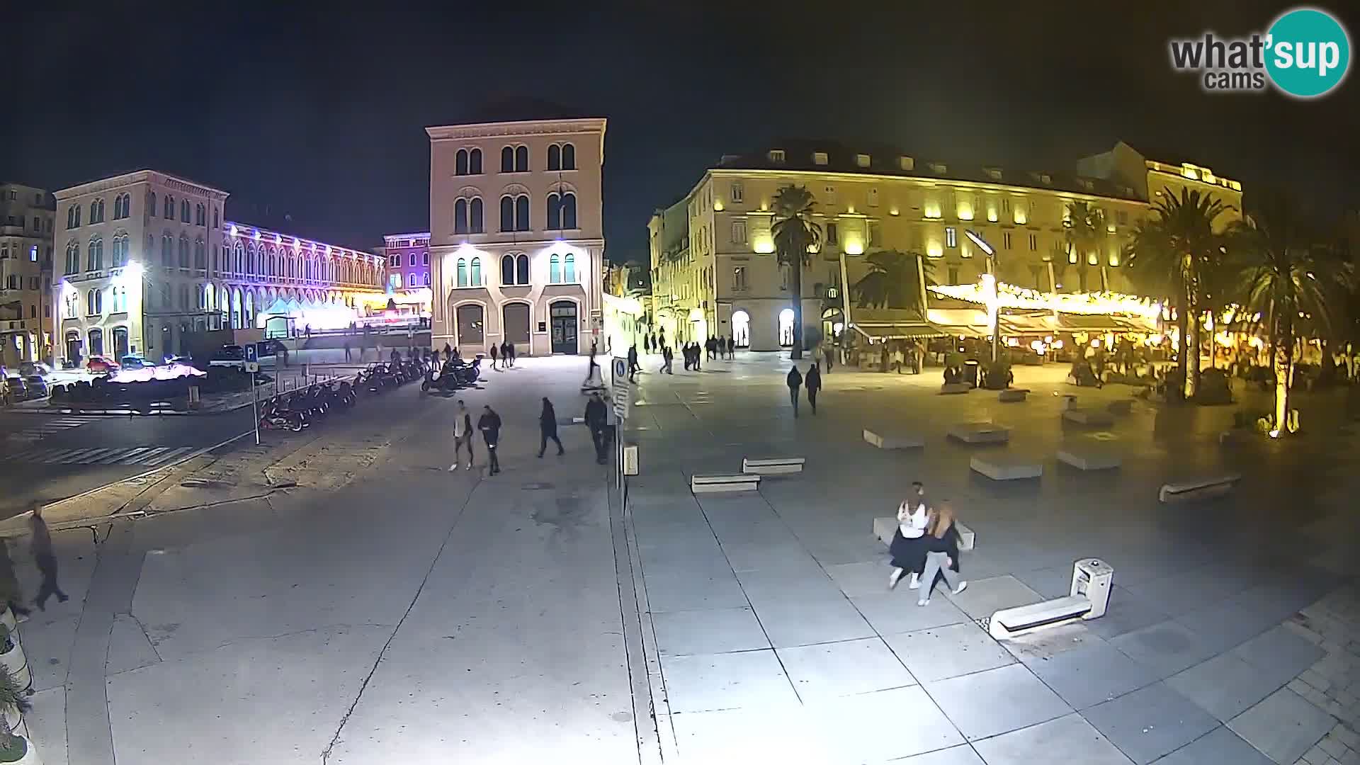 Webcam Split Riva – Prokurative | Trg Republike