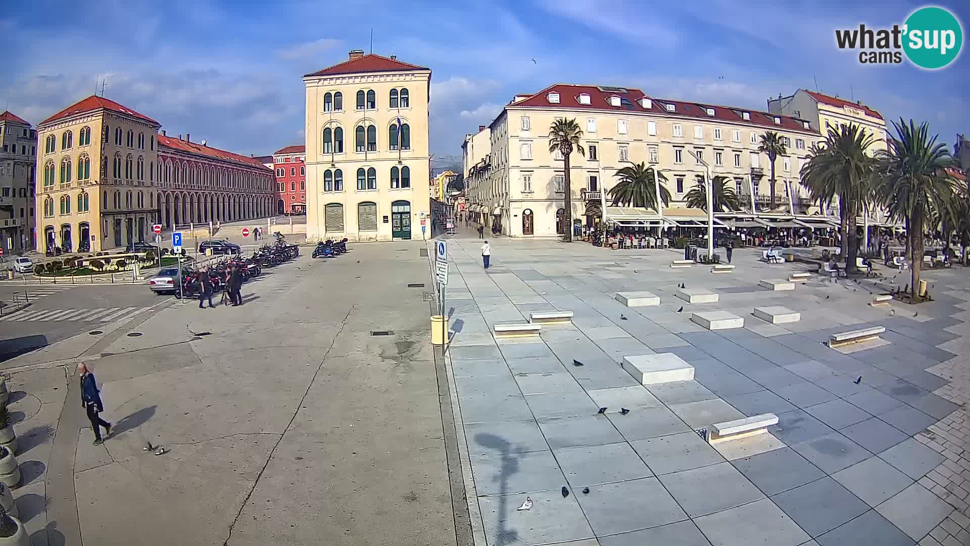 Webcam Spalato Riva – Prokurative | Piazza della Republika