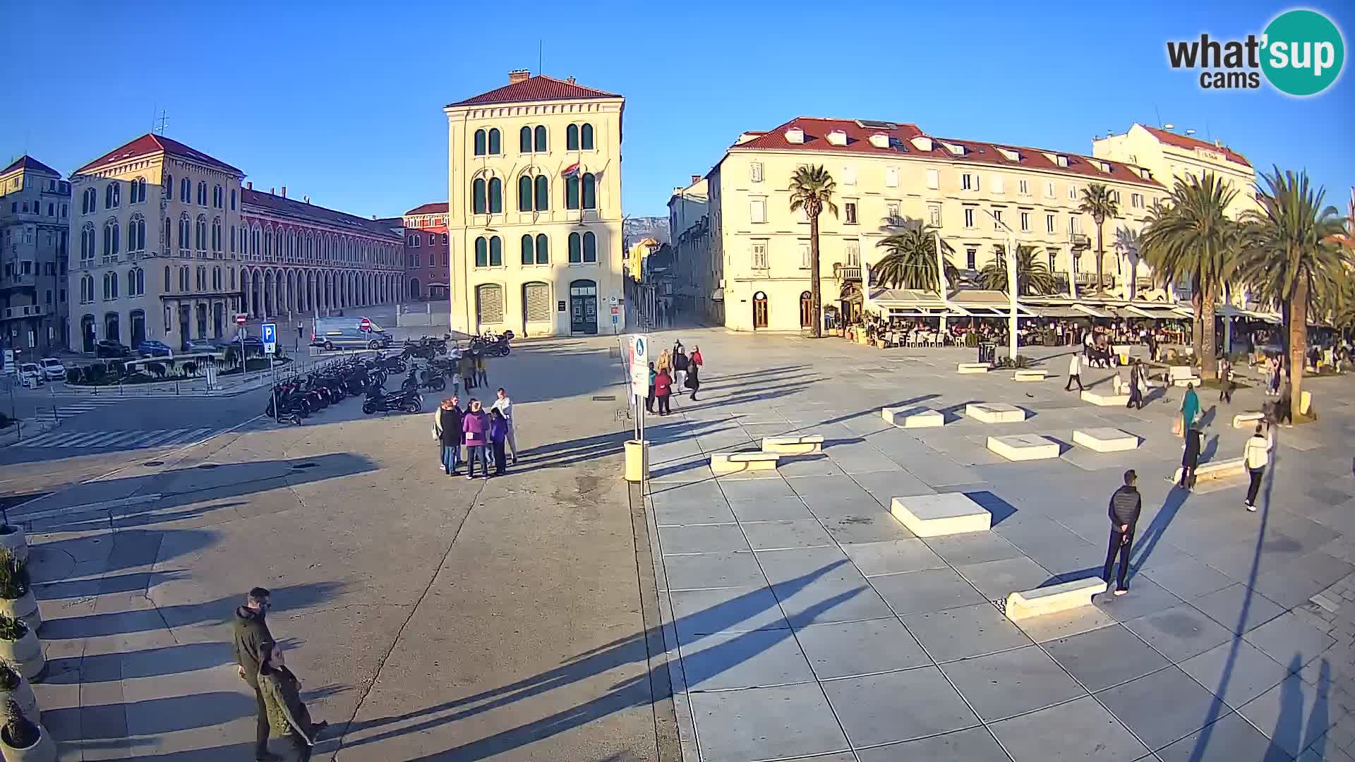 Webcam Split Riva – Prokurative | Trg Republike
