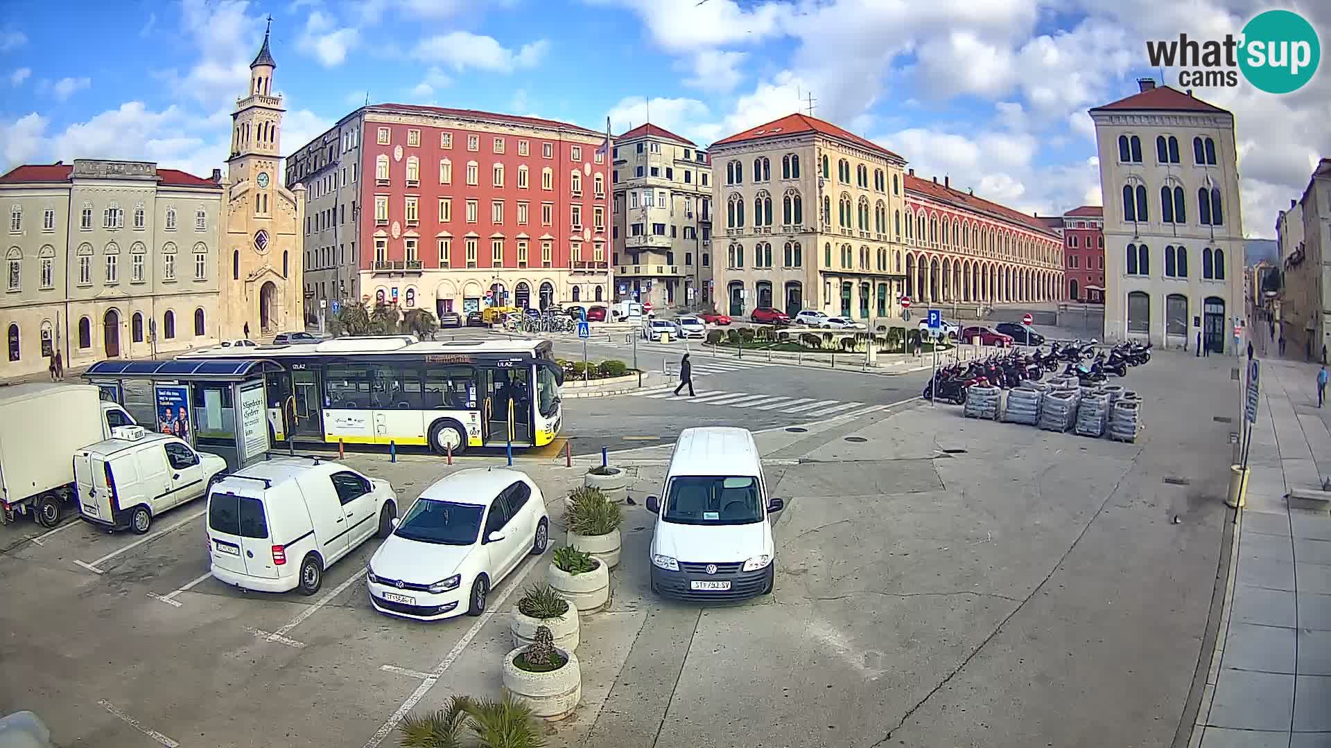 Webcam Split Riva – Prokurative | Trg Republike