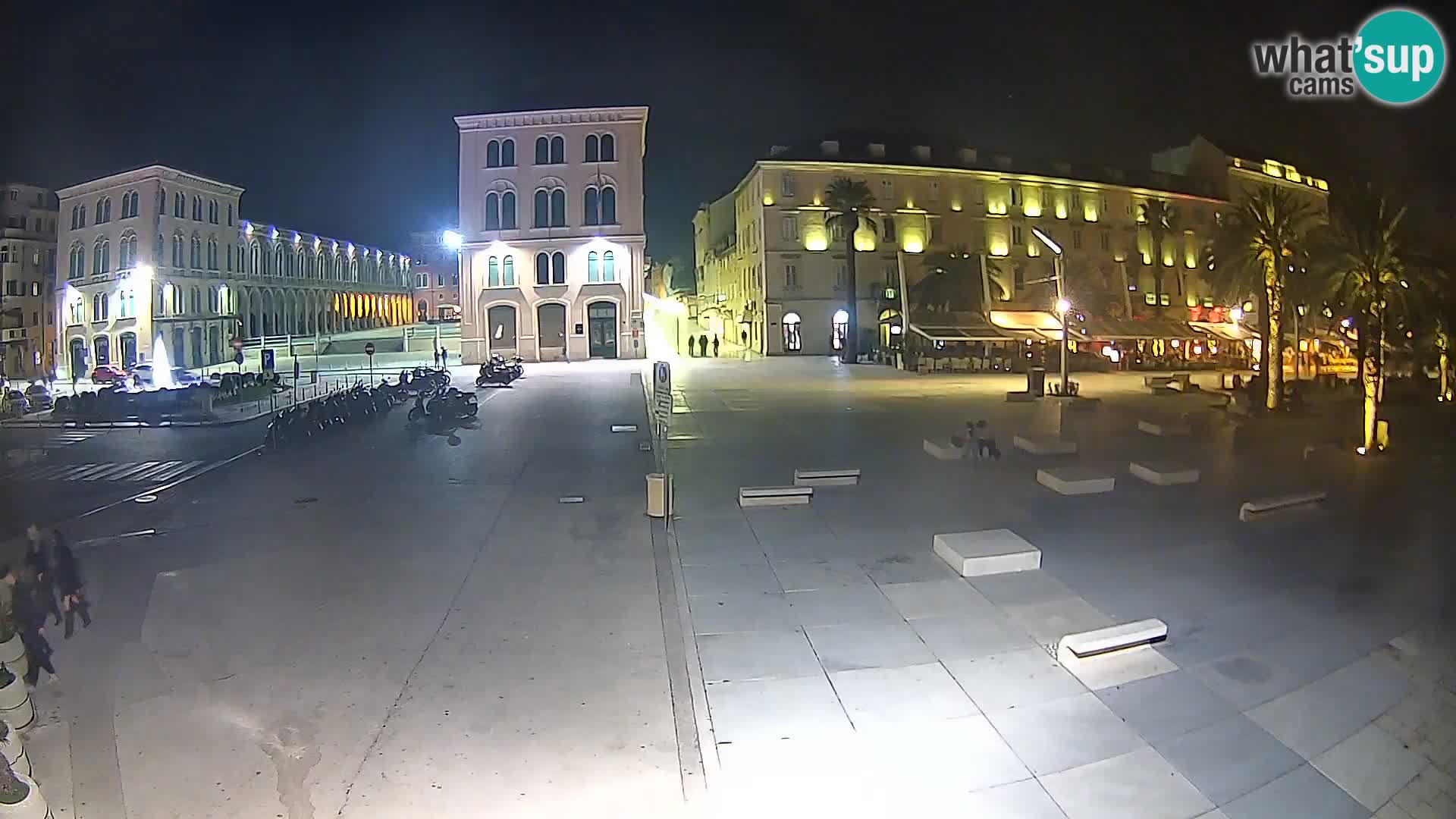 Webcam Split Riva – Prokurative | Trg Republike