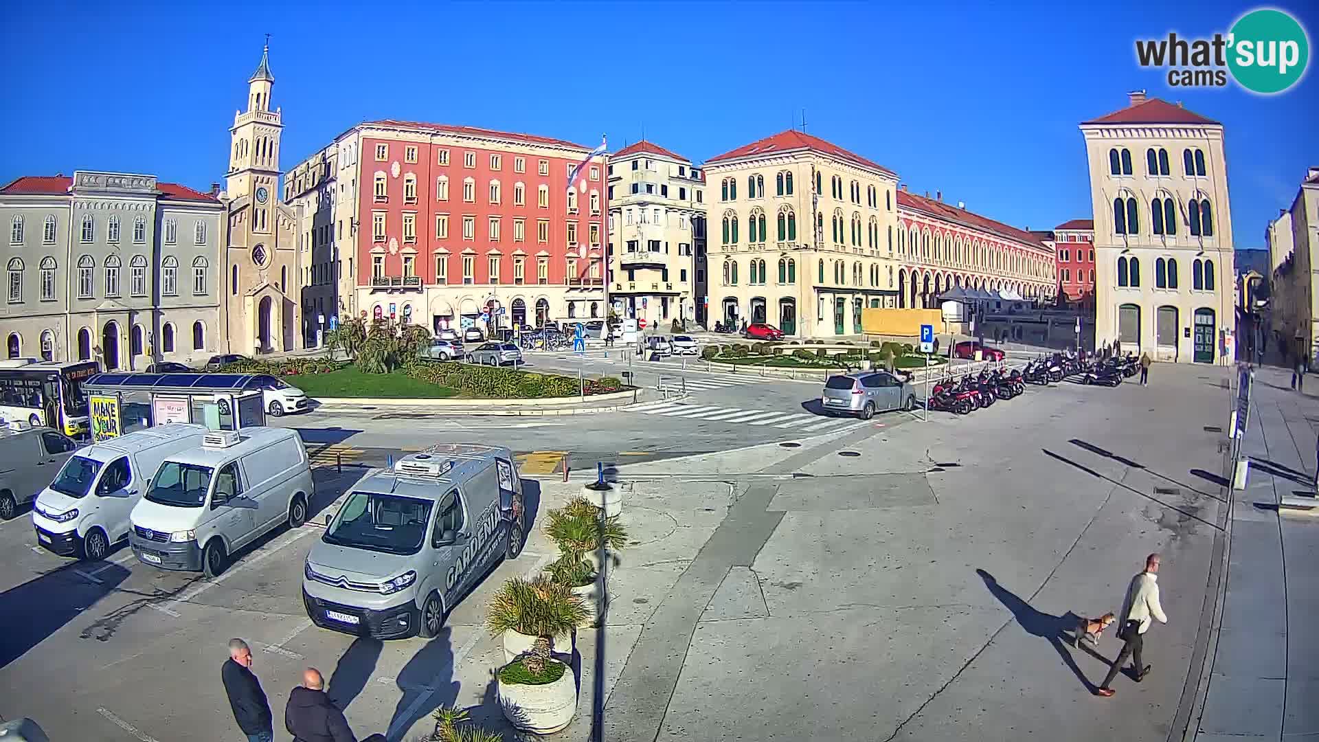 Split kamera Riva – Prokurative | Trg Republike