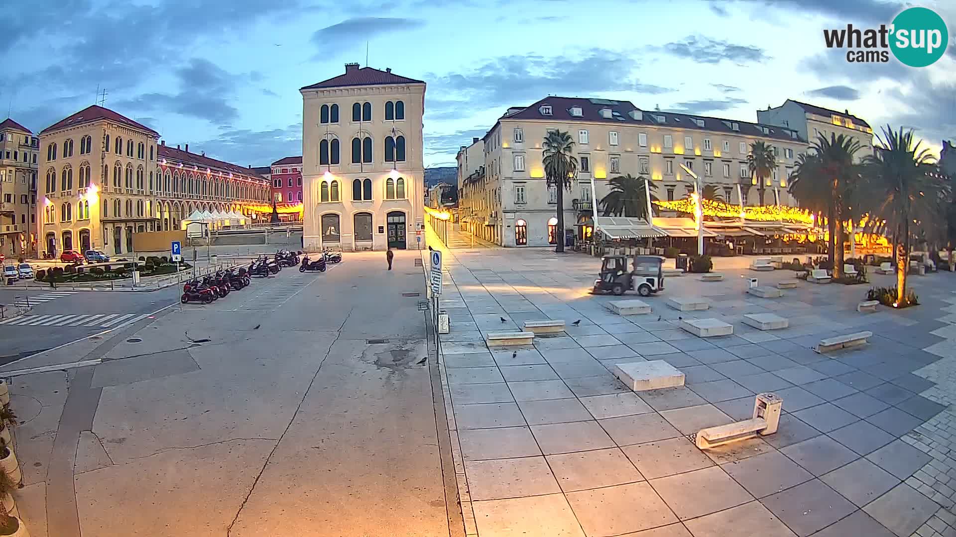 Webcam Spalato Riva – Prokurative | Piazza della Republika