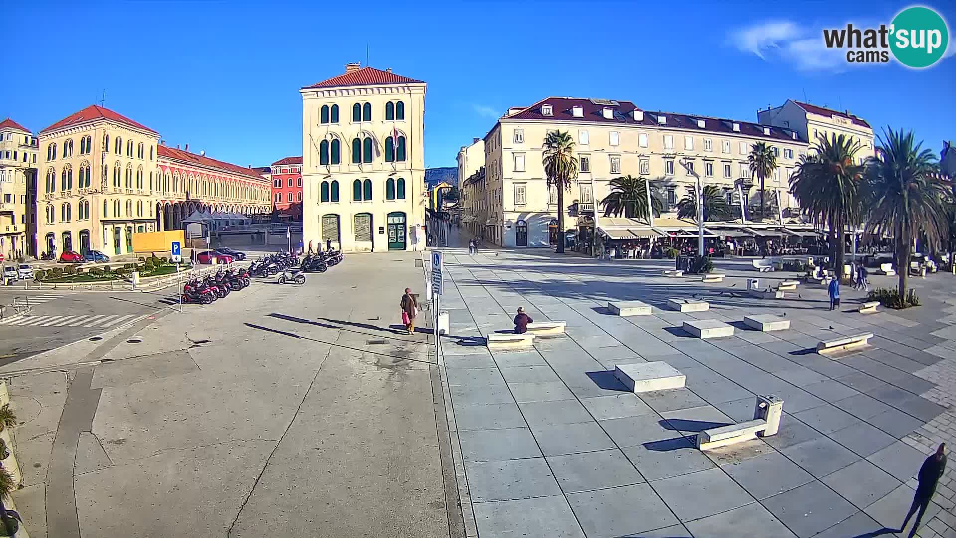 Split kamera Riva – Prokurative | Trg Republike