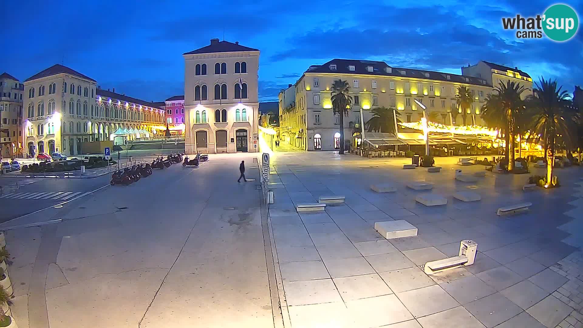 Webcam Spalato Riva – Prokurative | Piazza della Republika