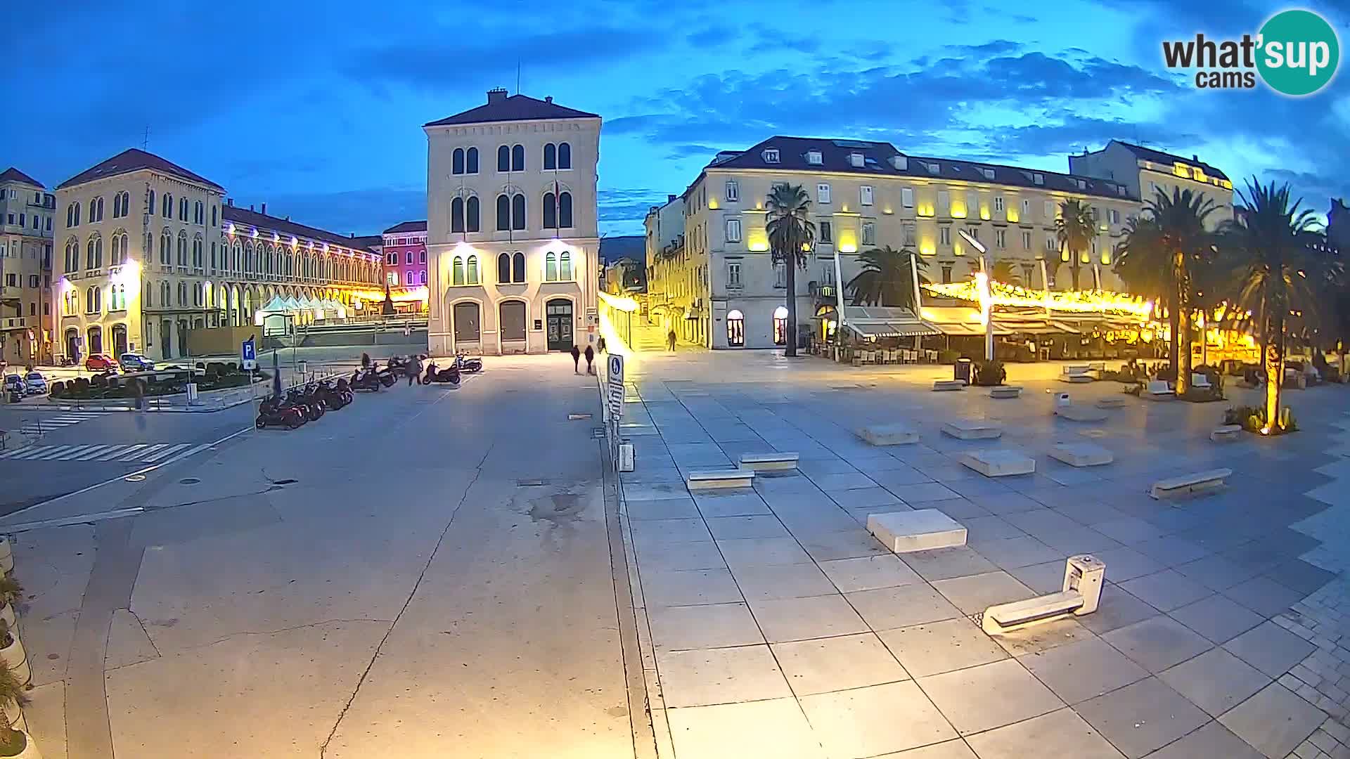 Webcam Spalato Riva – Prokurative | Piazza della Republika