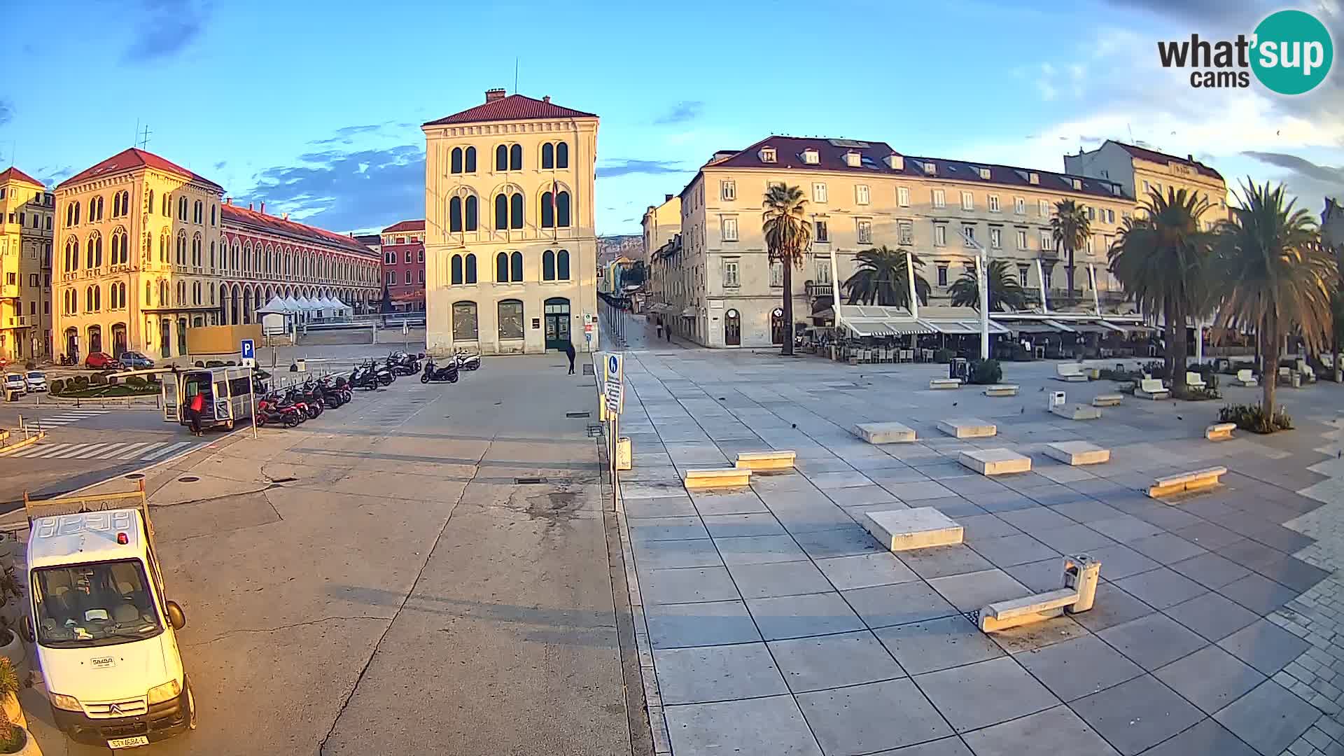 Live kamera Split Riva – Prokurative | Trg Republike