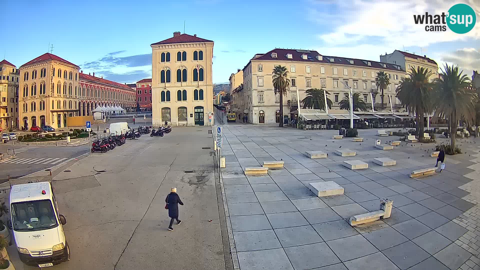 Webcam Spalato Riva – Prokurative | Piazza della Republika