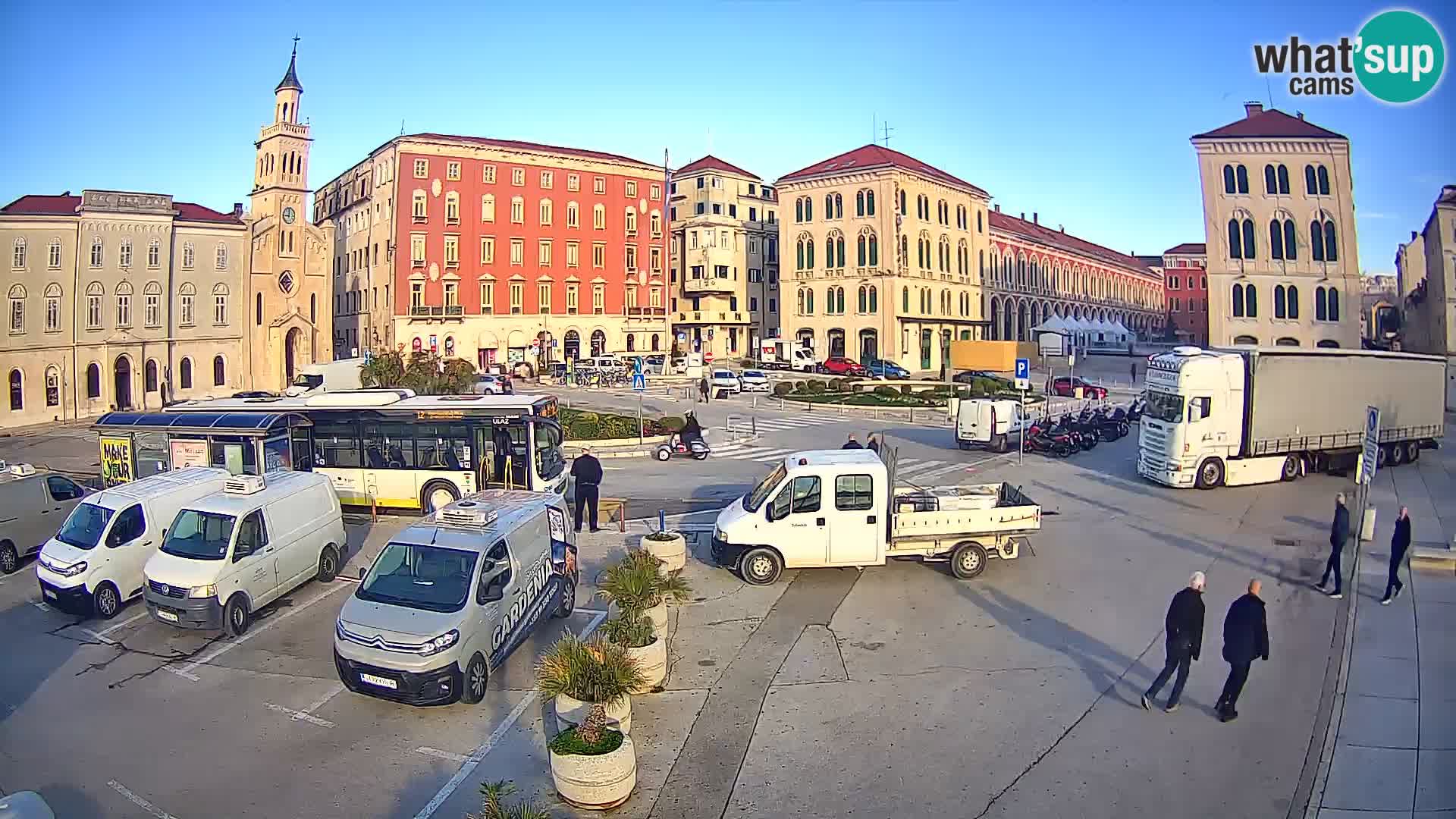 Live kamera Split Riva – Prokurative | Trg Republike