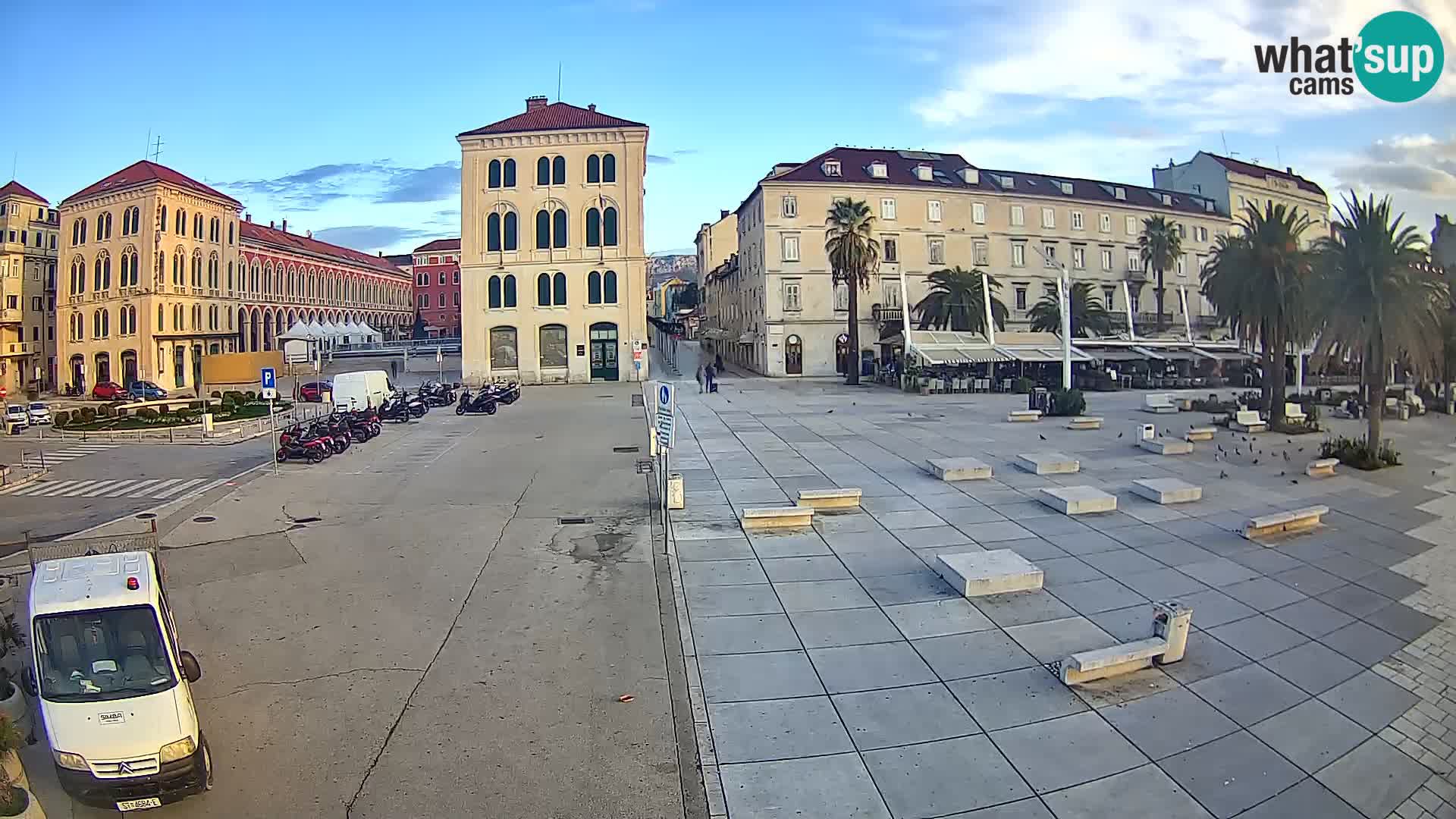 Webcam Split Riva – Prokurative | Trg Republike