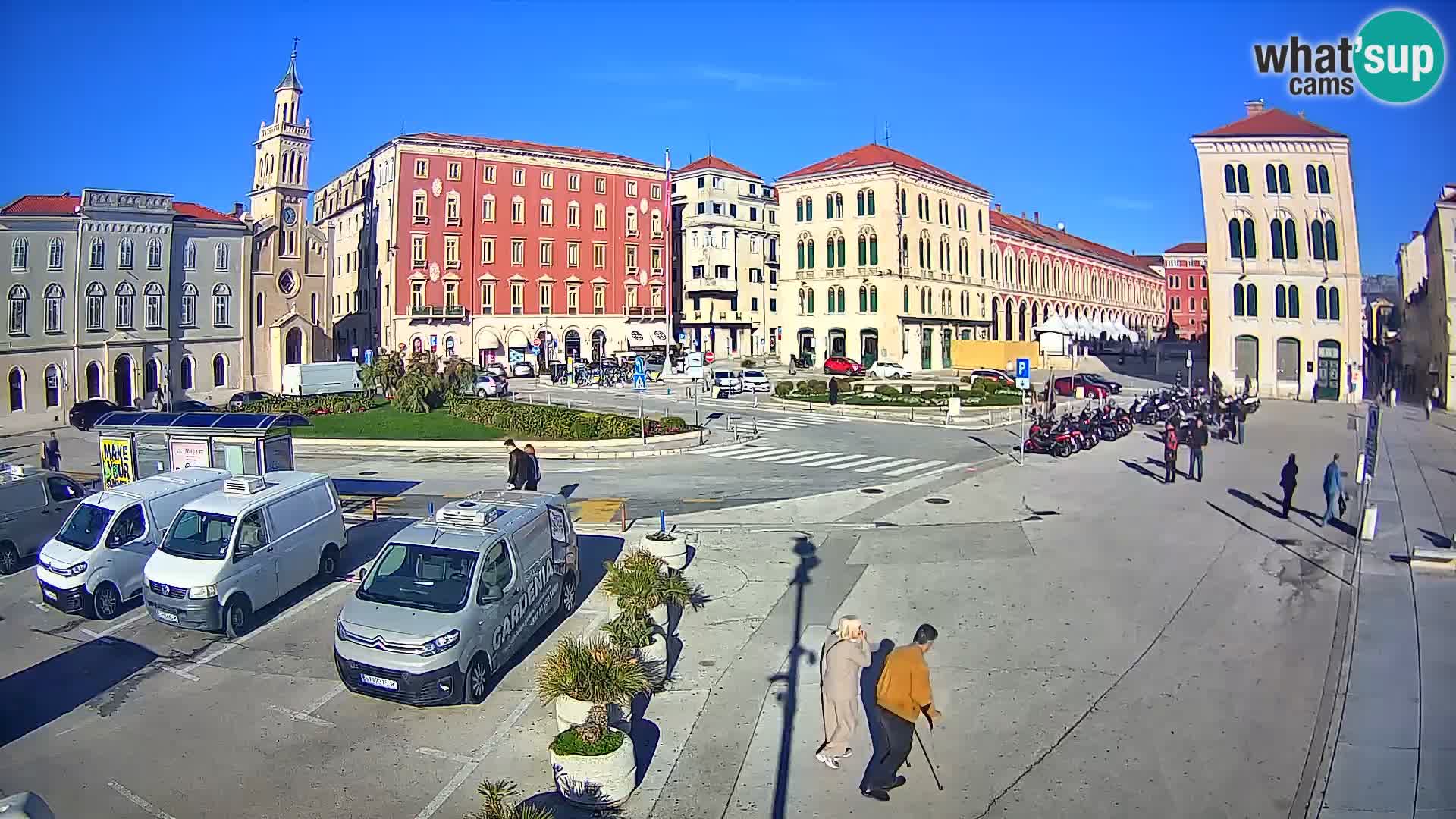 Live kamera Split Riva – Prokurative | Trg Republike