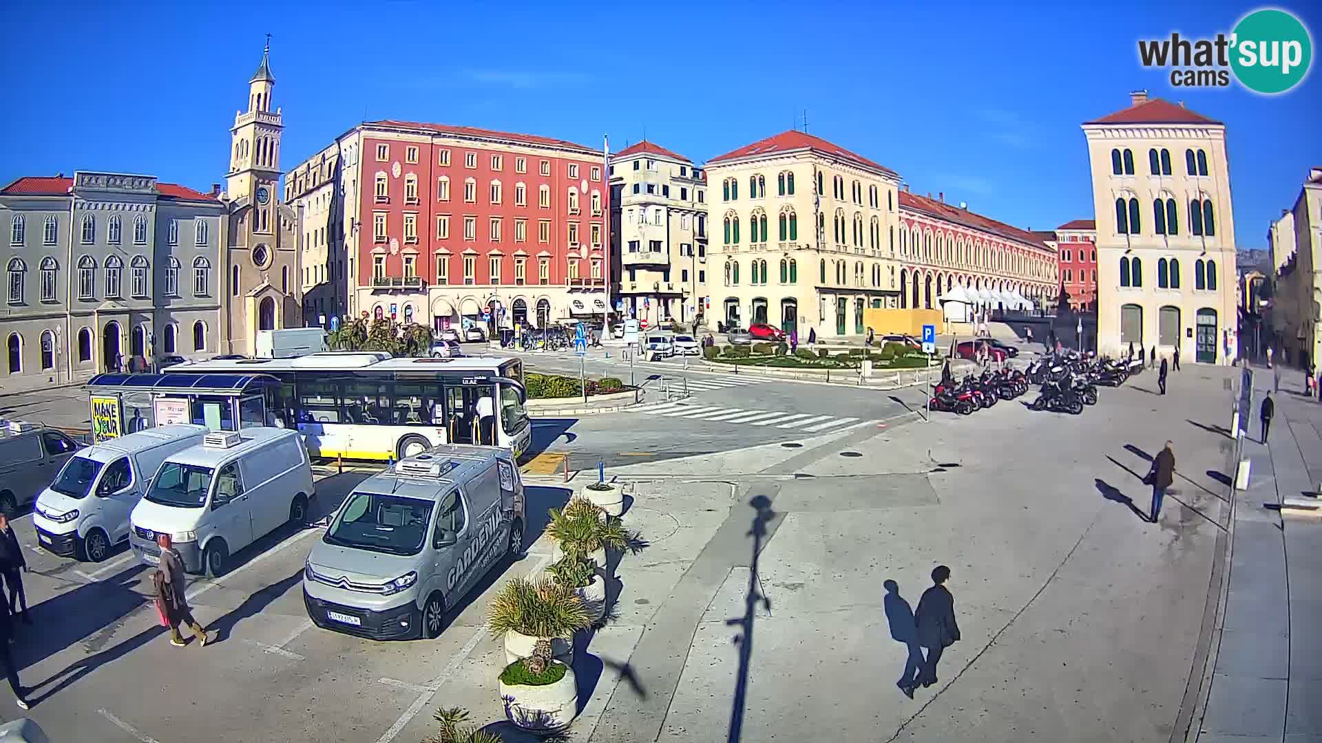 Webcam Split Riva – Prokurative | Trg Republike