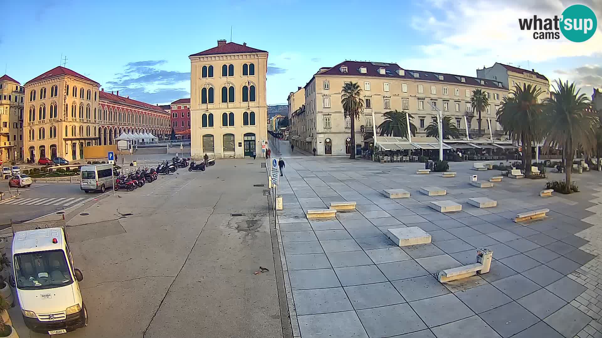 Live kamera Split Riva – Prokurative | Trg Republike