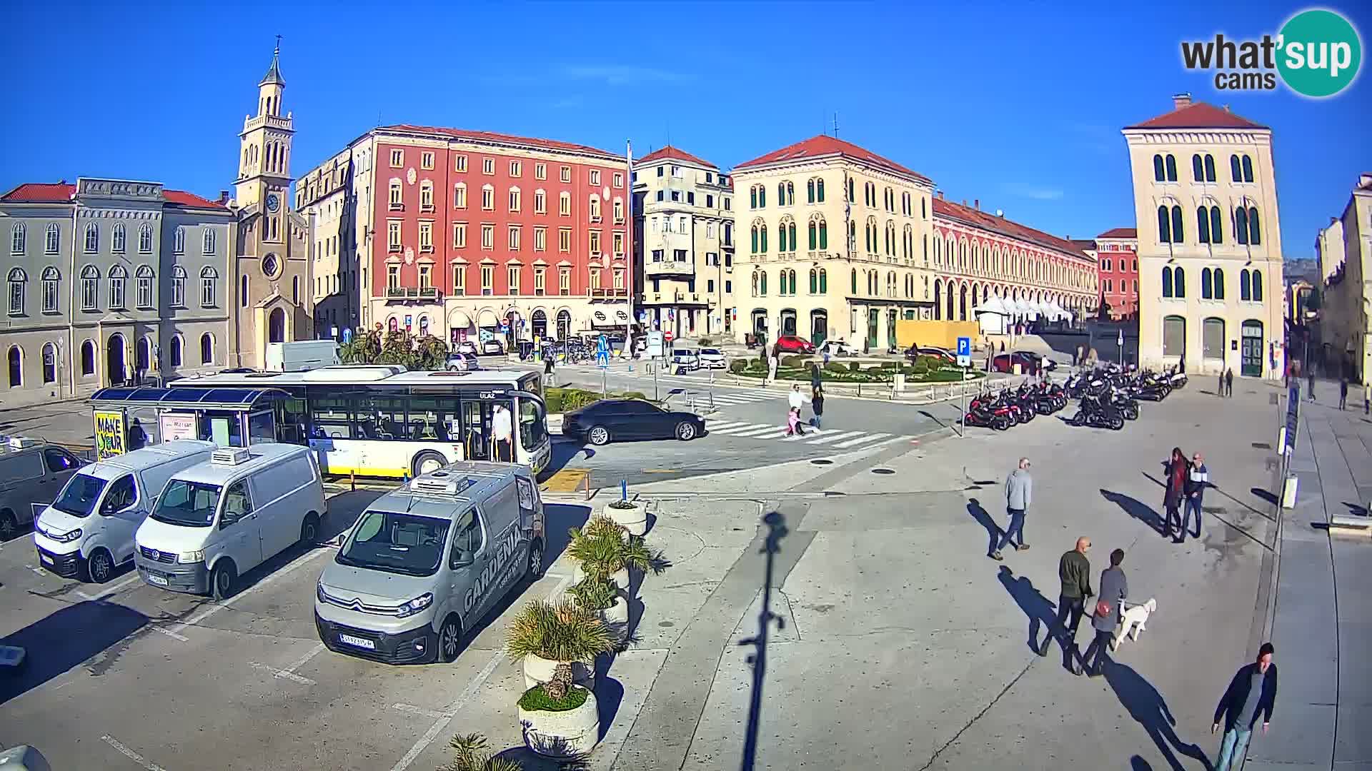 Split kamera Riva – Prokurative | Trg Republike