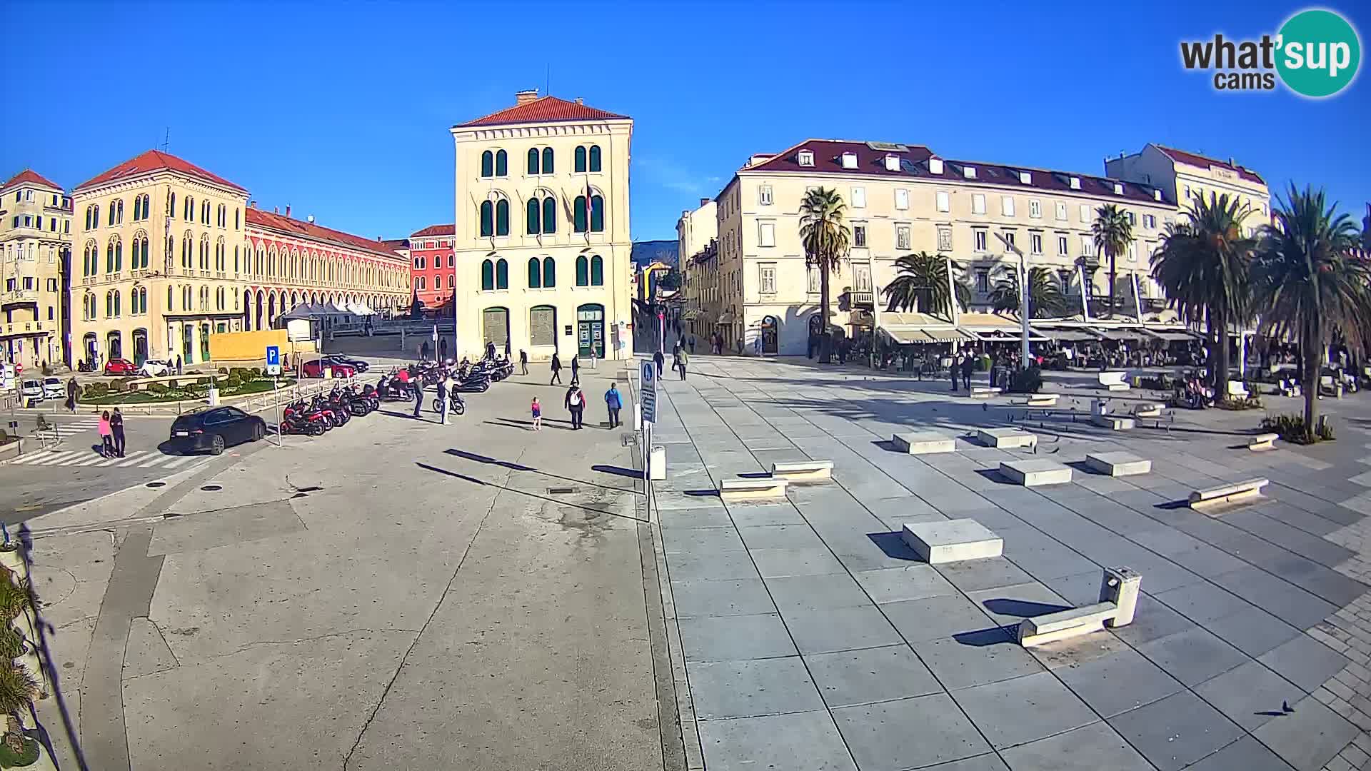 Live kamera Split Riva – Prokurative | Trg Republike