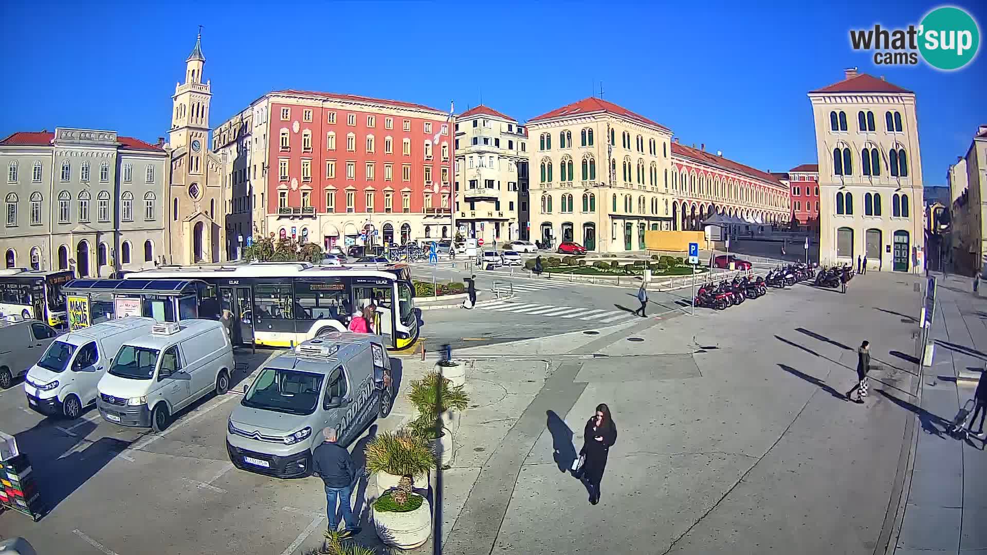 Split kamera Riva – Prokurative | Trg Republike