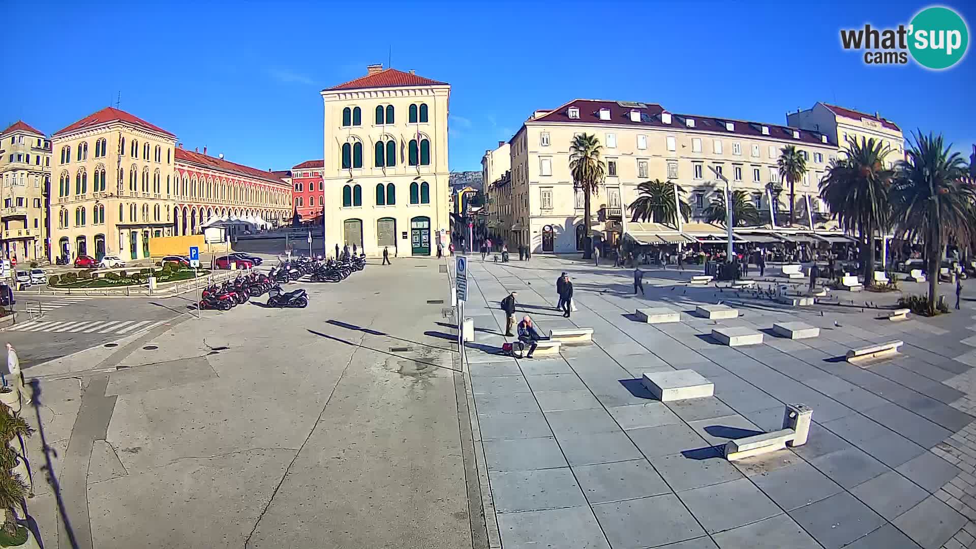 Split kamera Riva – Prokurative | Trg Republike