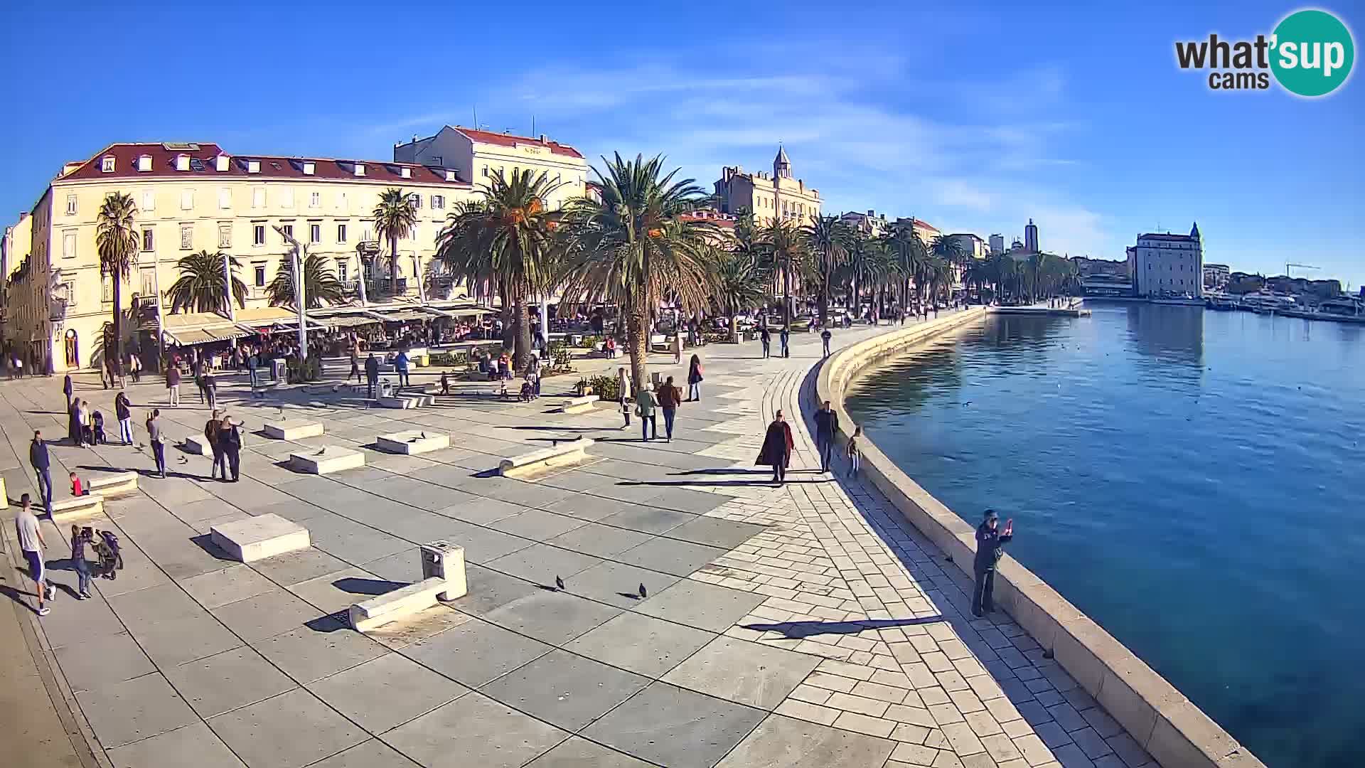 Webcam Split Riva – Prokurative | Plaza de la República