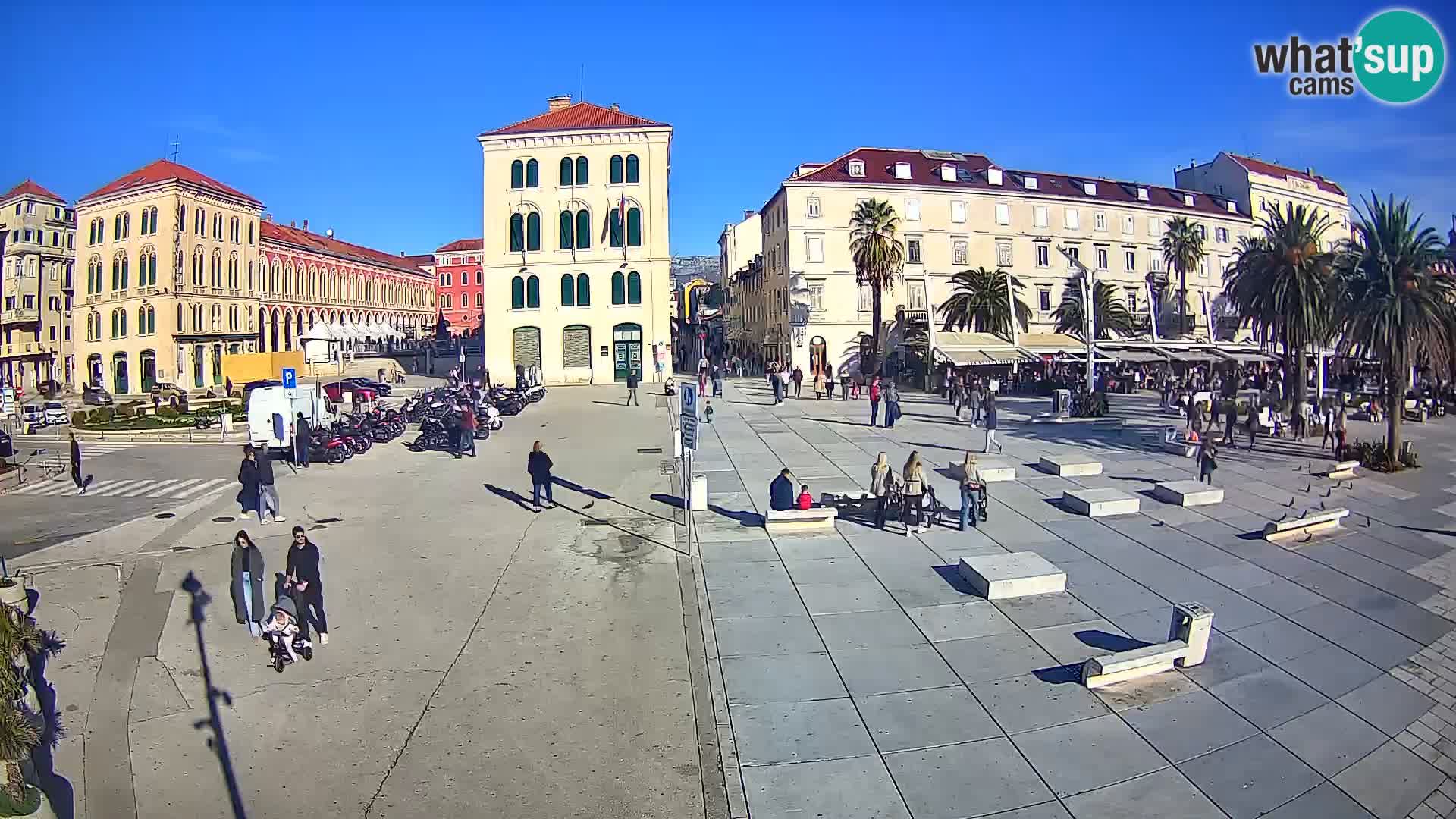 Split kamera Riva – Prokurative | Trg Republike