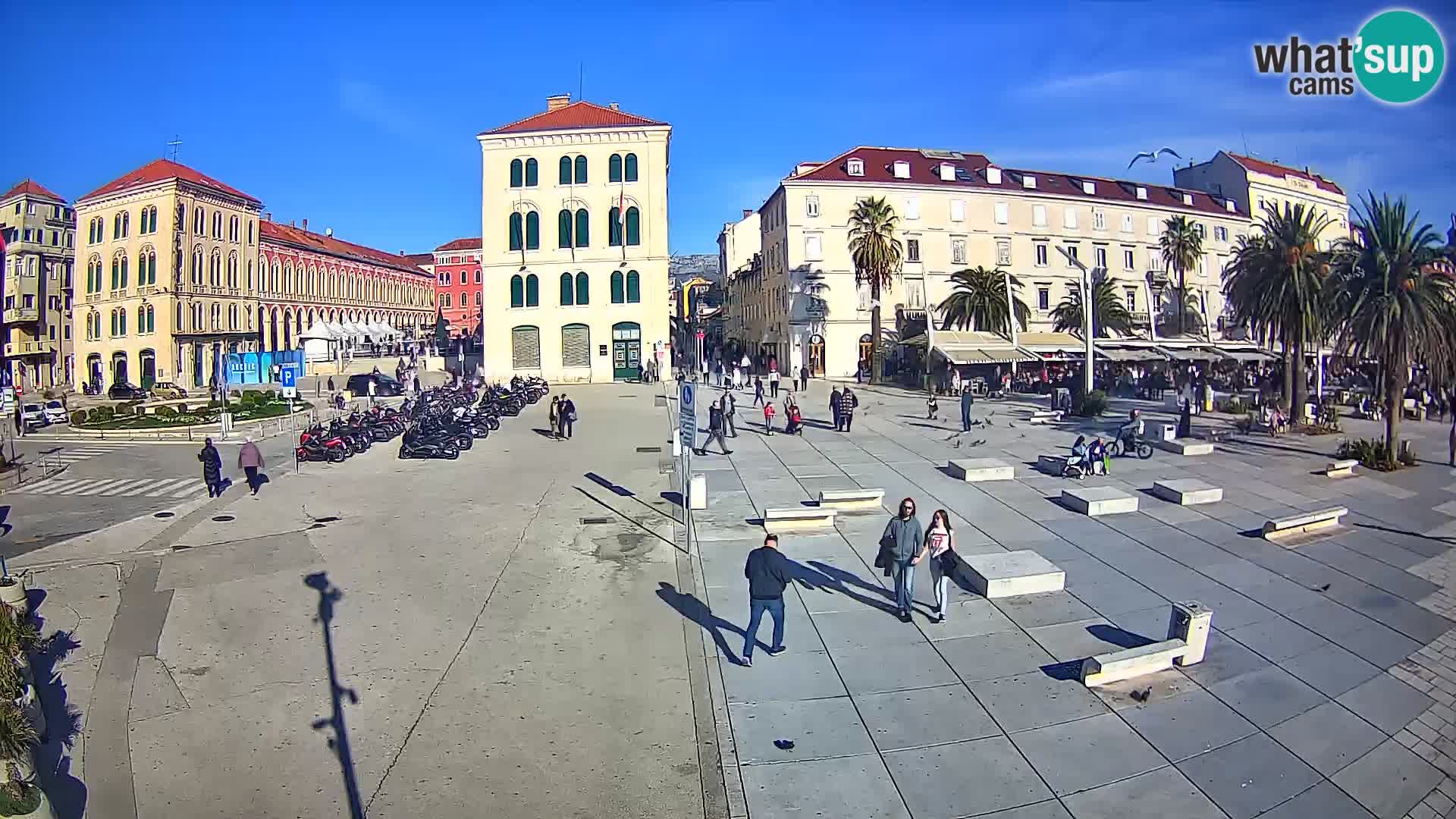 Live kamera Split Riva – Prokurative | Trg Republike