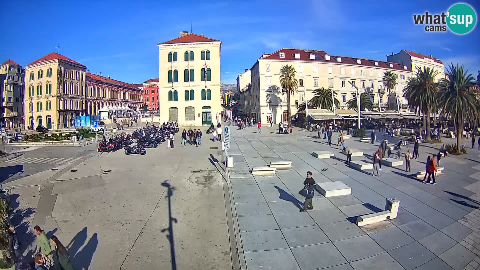 Live kamera Split Riva – Prokurative | Trg Republike