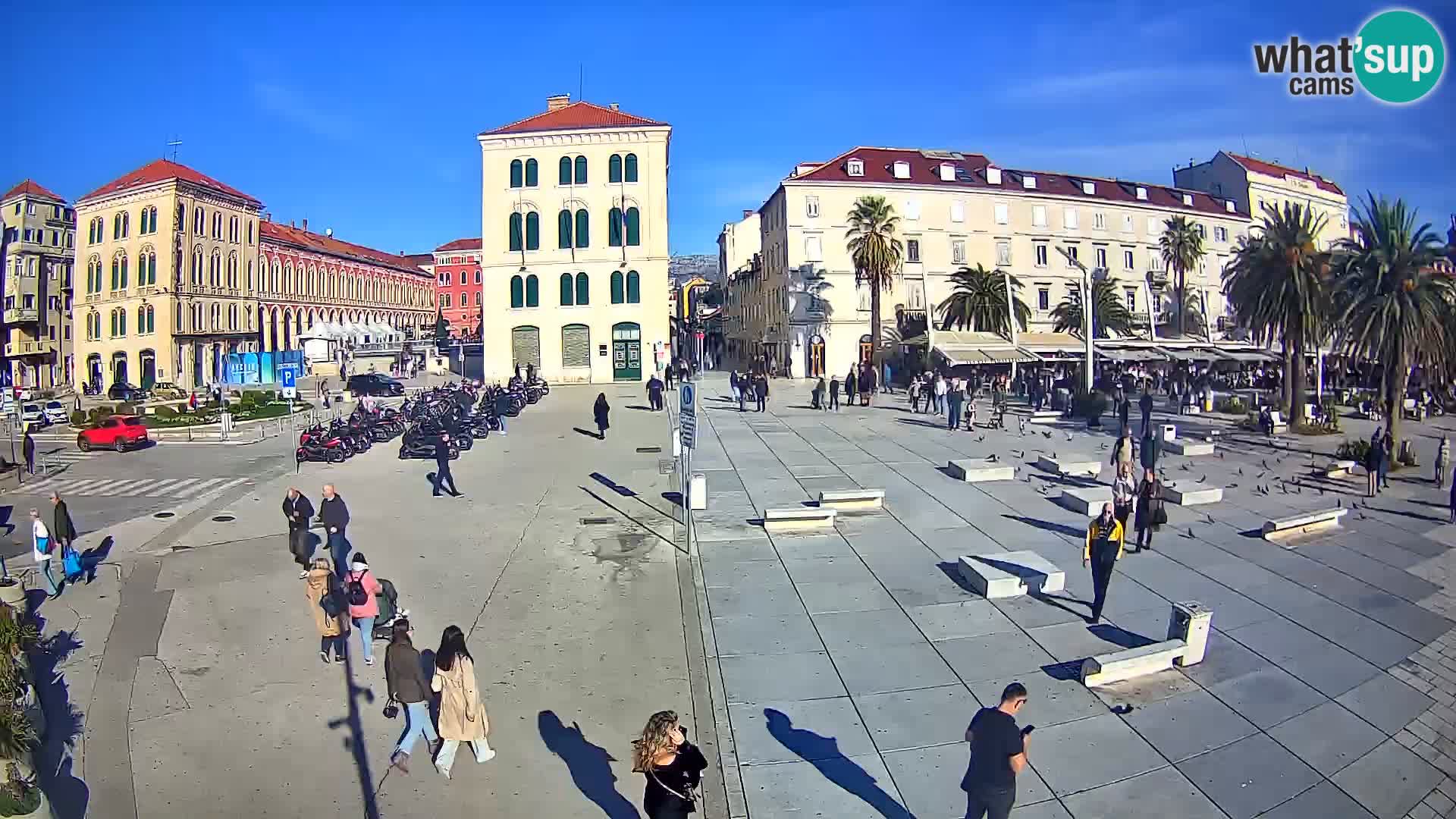 Webcam Spalato Riva – Prokurative | Piazza della Republika