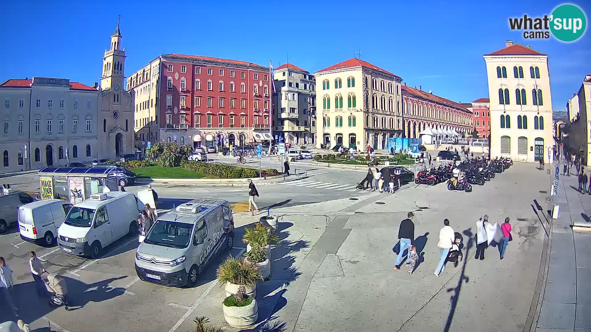 Split kamera Riva – Prokurative | Trg Republike