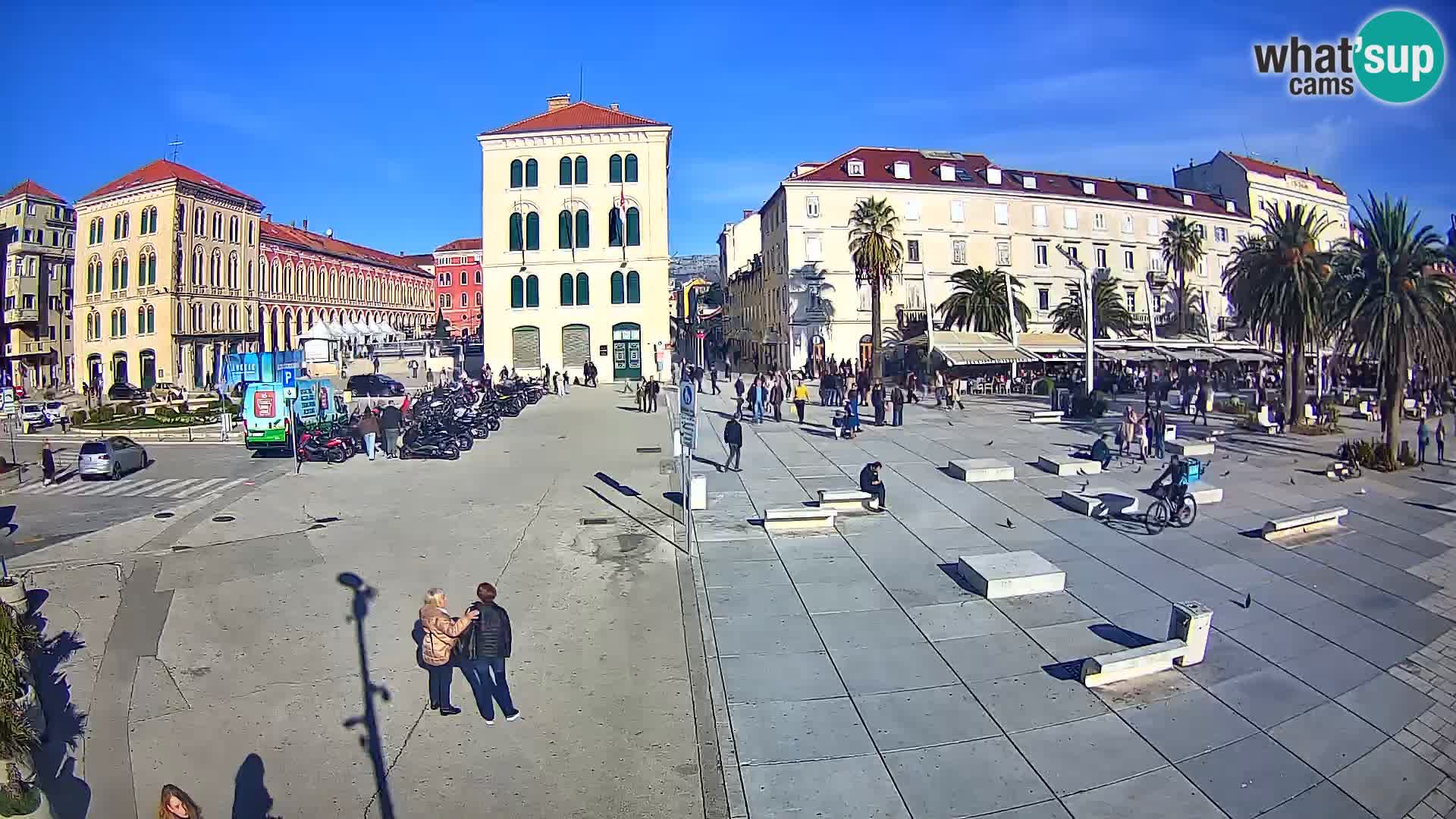 Live kamera Split Riva – Prokurative | Trg Republike