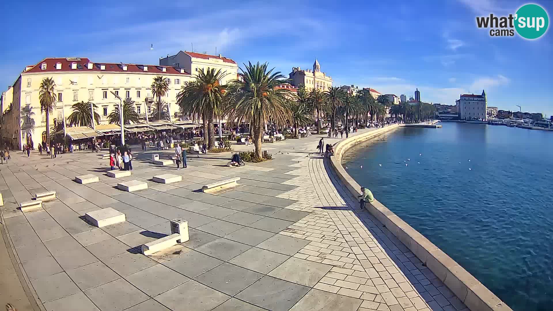 Split kamera Riva – Prokurative | Trg Republike