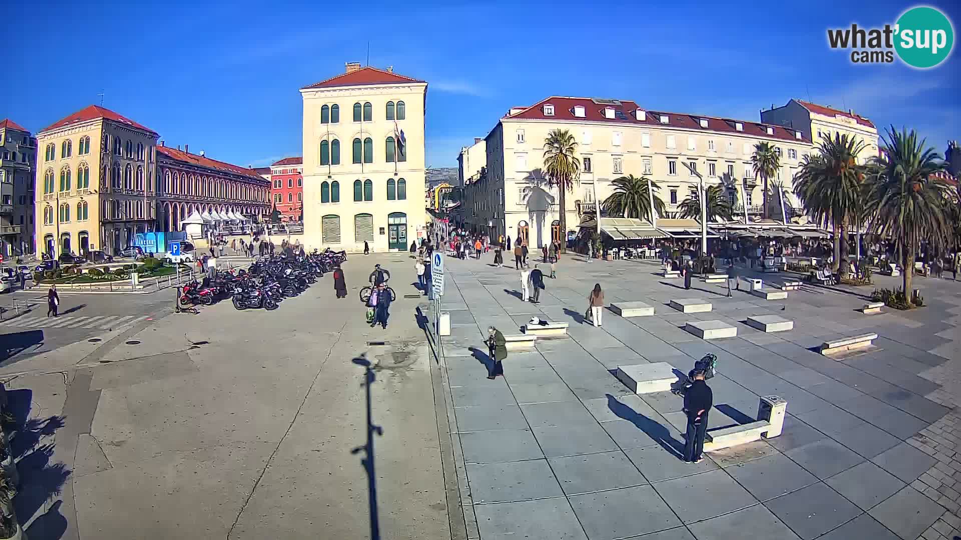 Split kamera Riva – Prokurative | Trg Republike