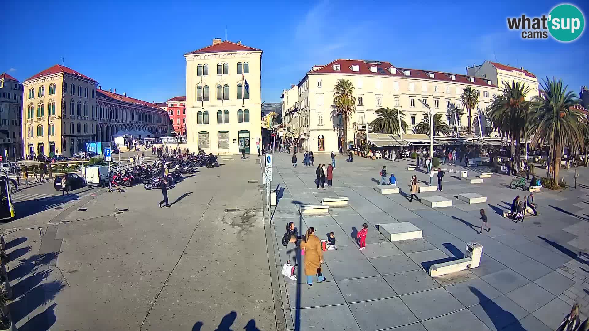 Webcam Split Riva – Prokurative | Trg Republike