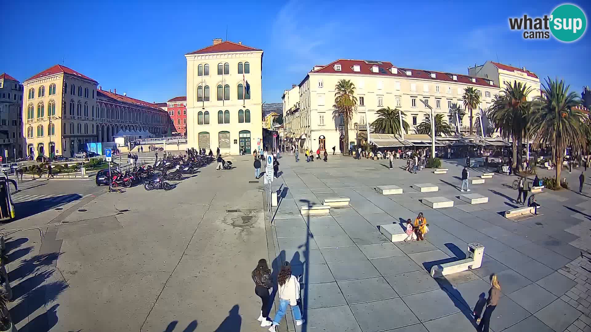 Webcam Split Riva – Prokurative | Trg Republike