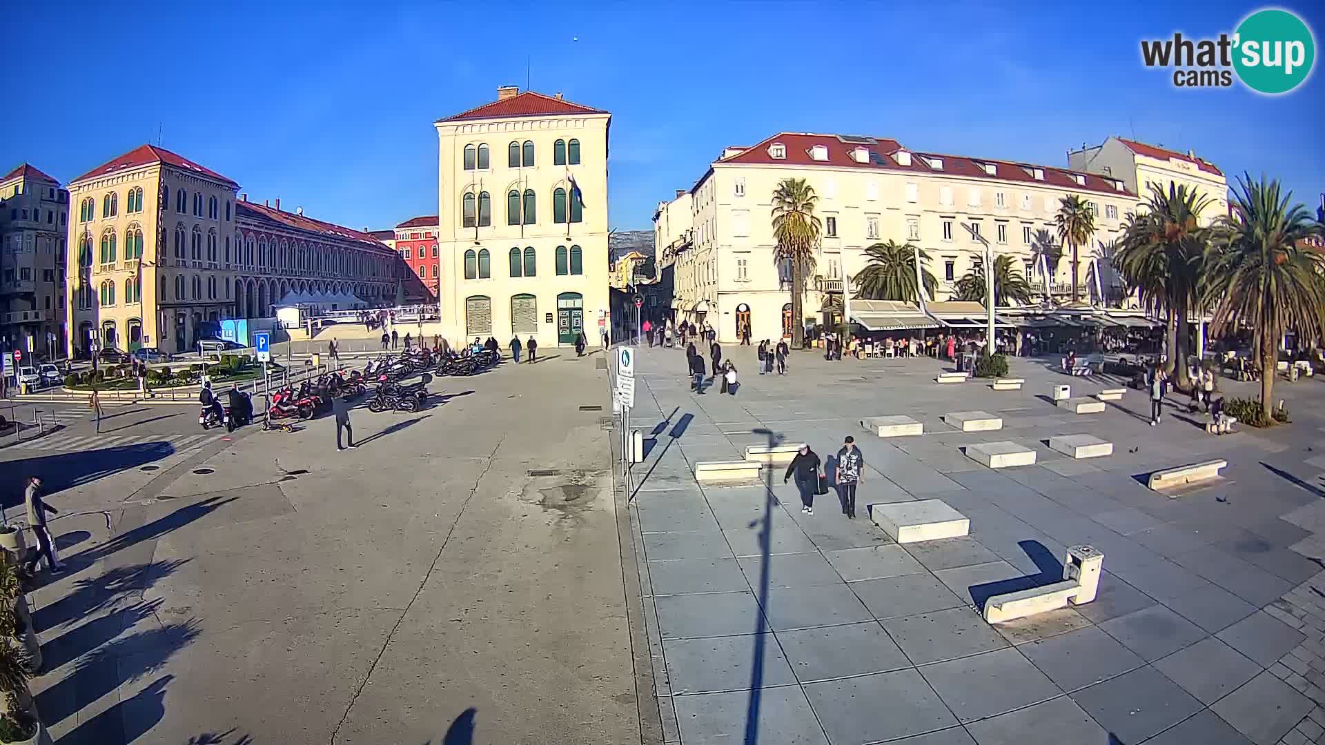Webcam Split Riva – Prokurative | Trg Republike