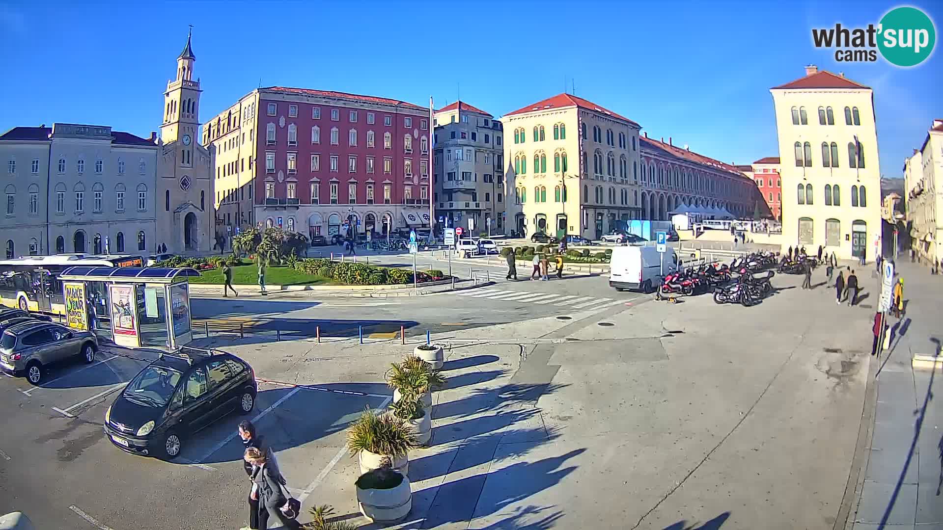 Live kamera Split Riva – Prokurative | Trg Republike