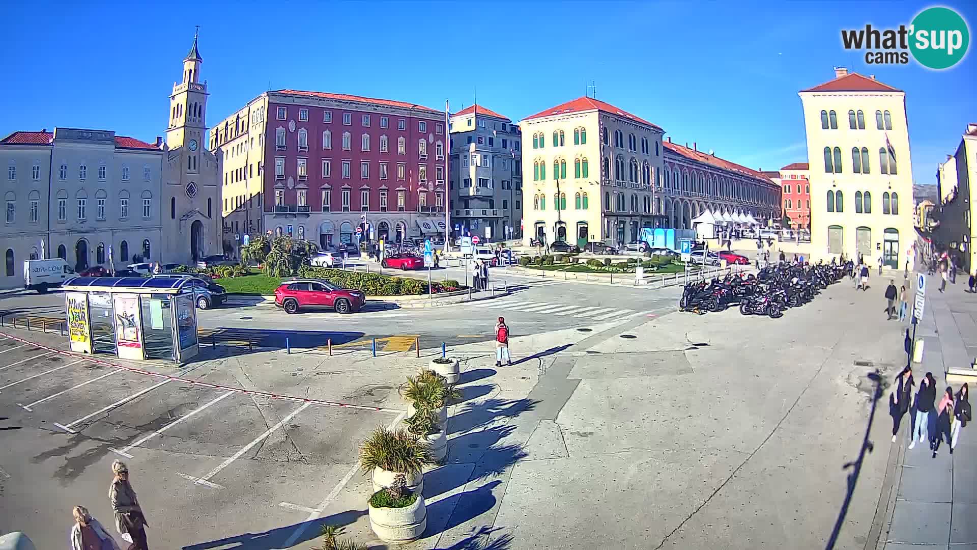 Webcam Split Riva – Prokurative | Trg Republike